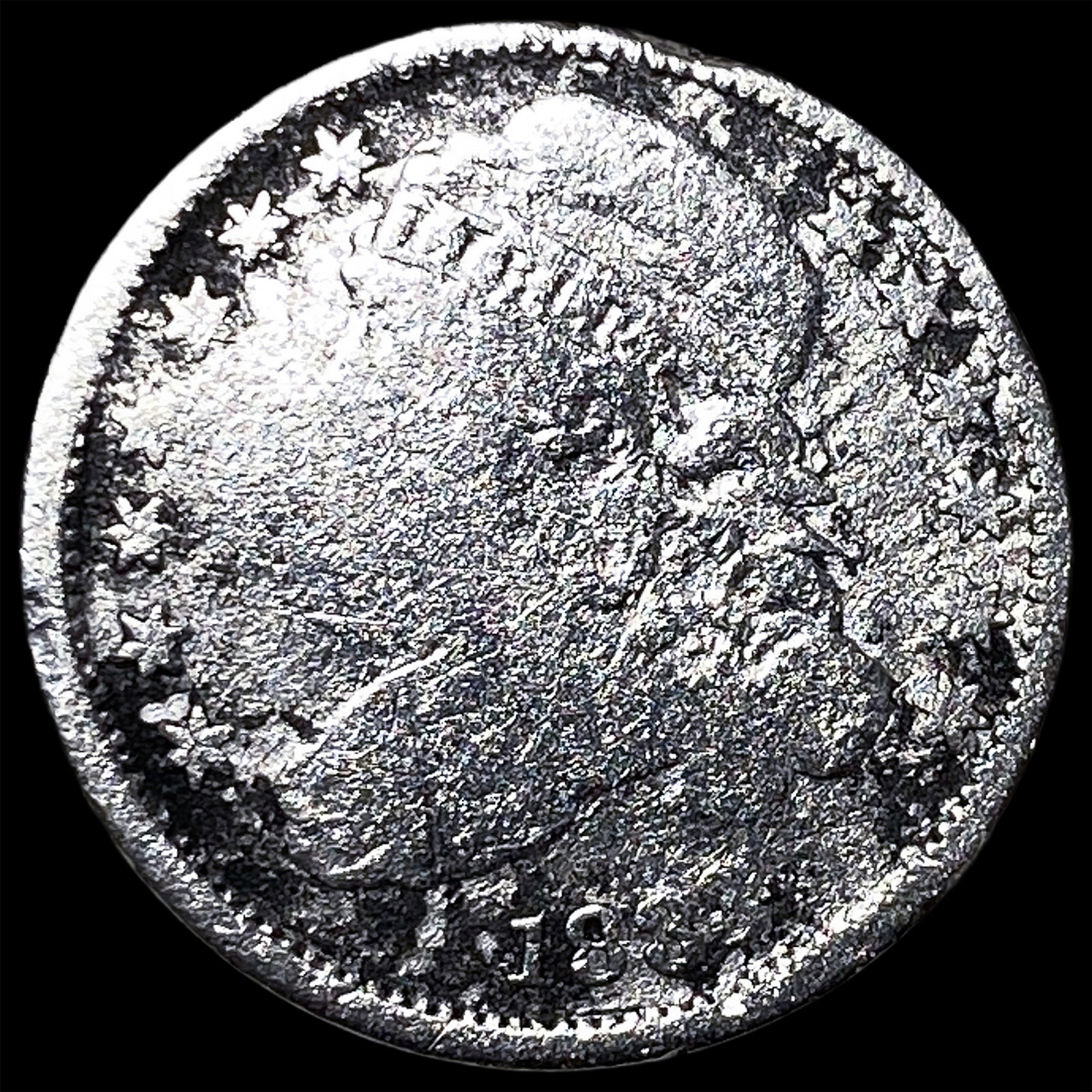 1843 Seated Liberty Dime HIGH GRADE (1 of 2)