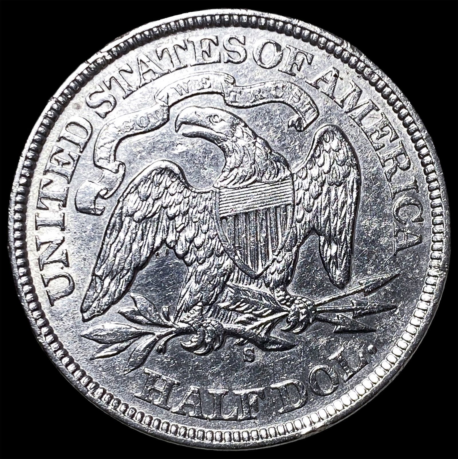 1871-S Silver Half Dollar HIGH GRADE - 2