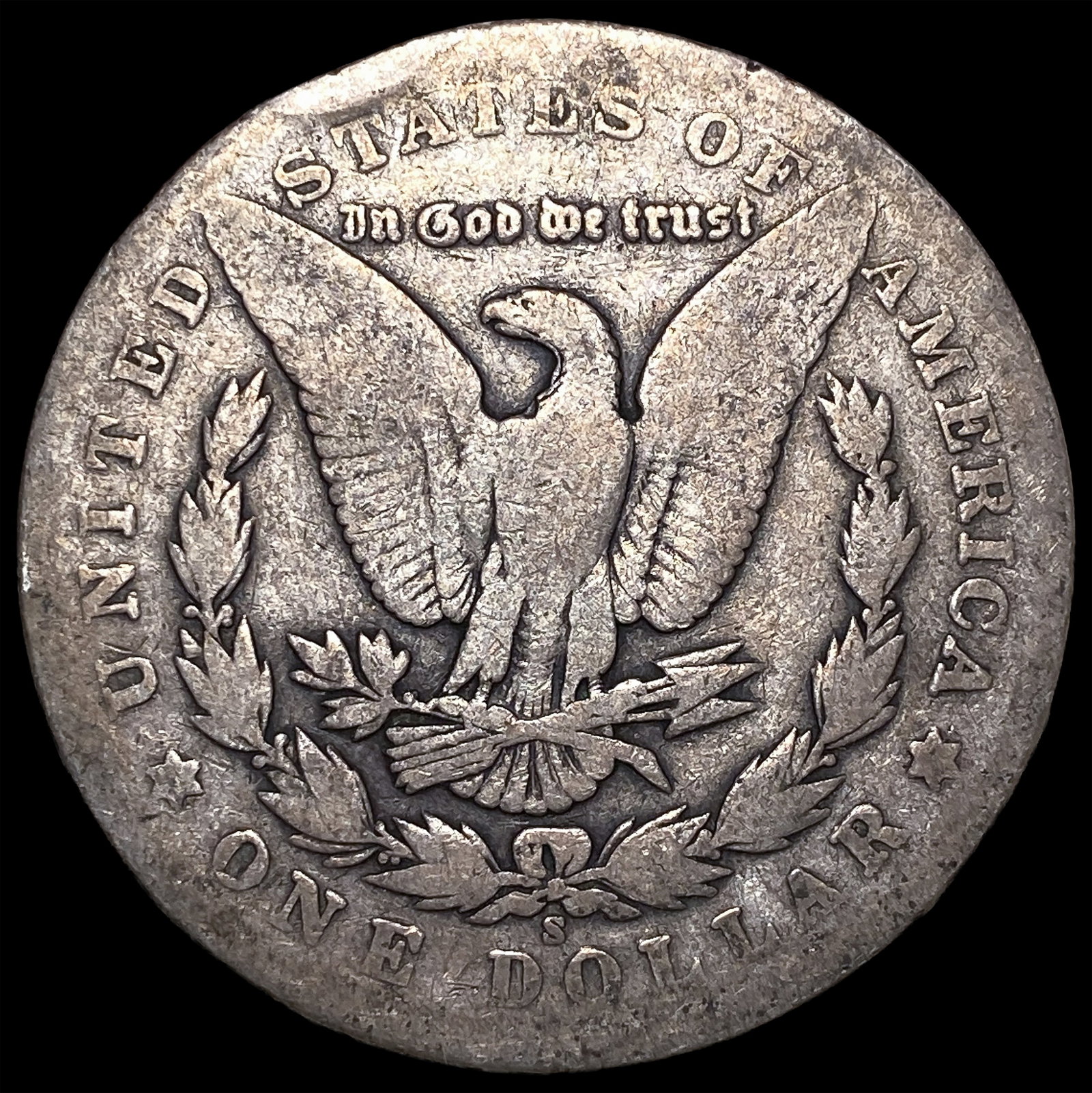 1902-S Silver Morgan Dollar LIGHTLY CIRCULATED - 2