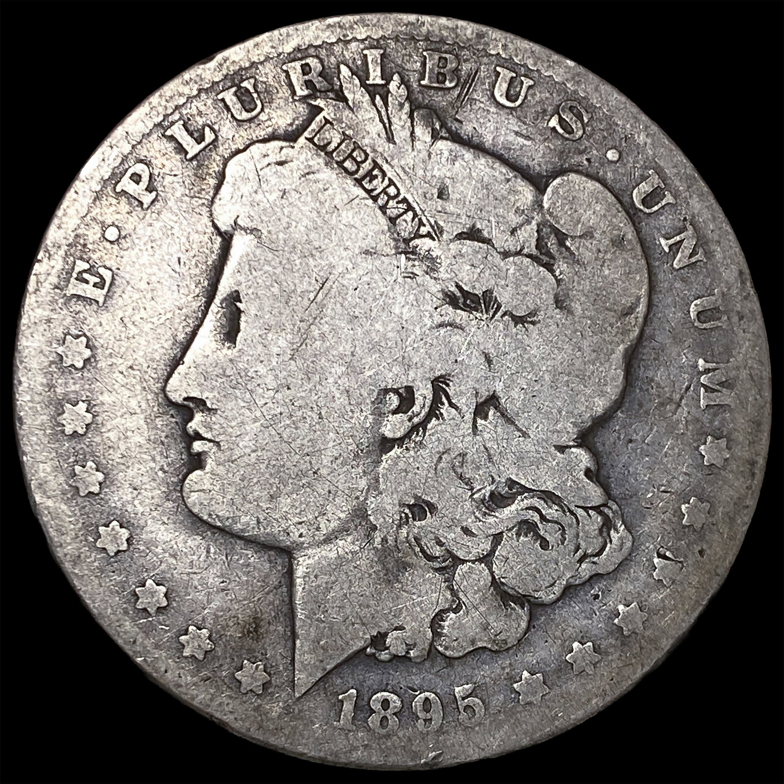 1895-O Silver Morgan Dollar NICELY CIRCULATED: 1895-O Silver Morgan Dollar NICELY CIRCULATED