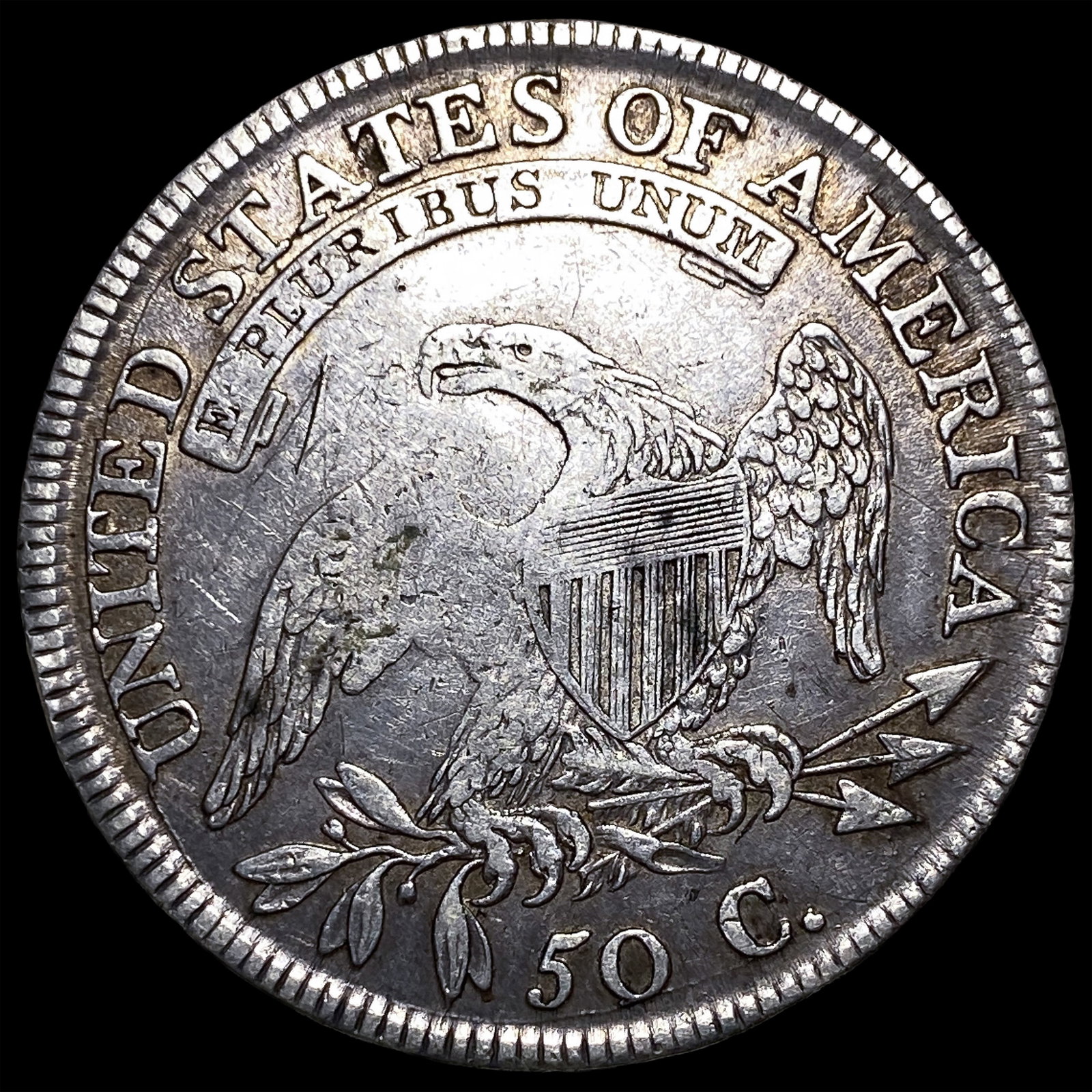 1810 Capped Bust Half Dollar NEARLY UNCIRCULATED - 2