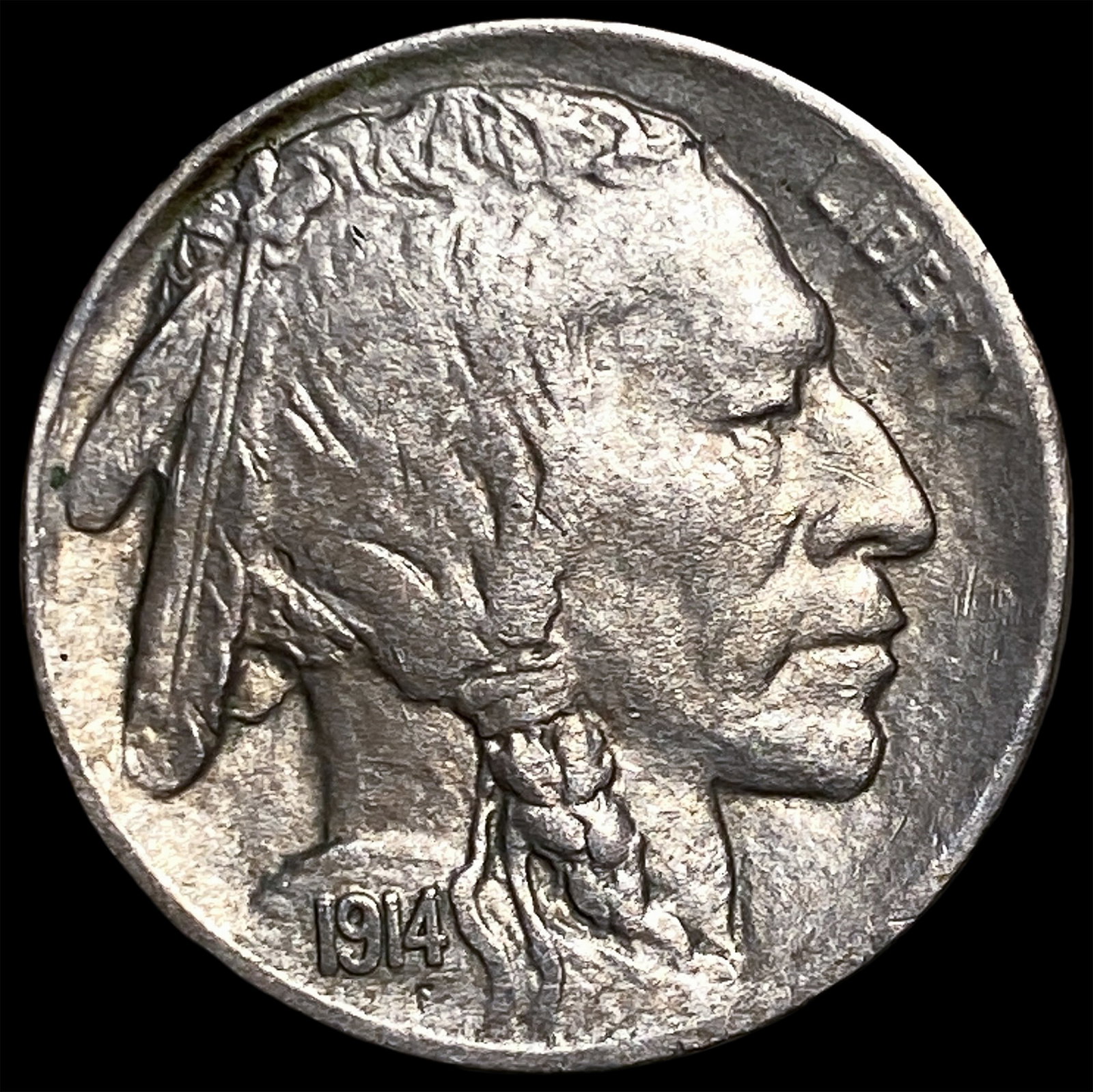 1914-S Buffalo Nickel CHOICE AU