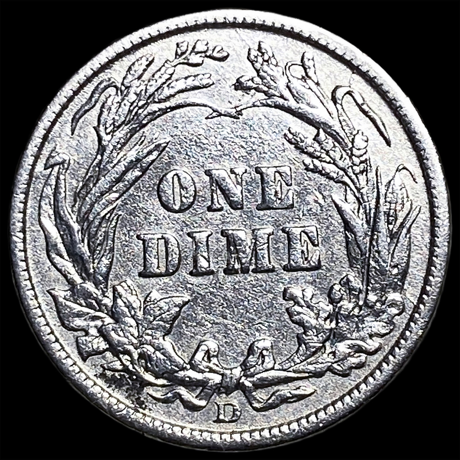1914-D Silver Barber Dime CHOICE AU - 2