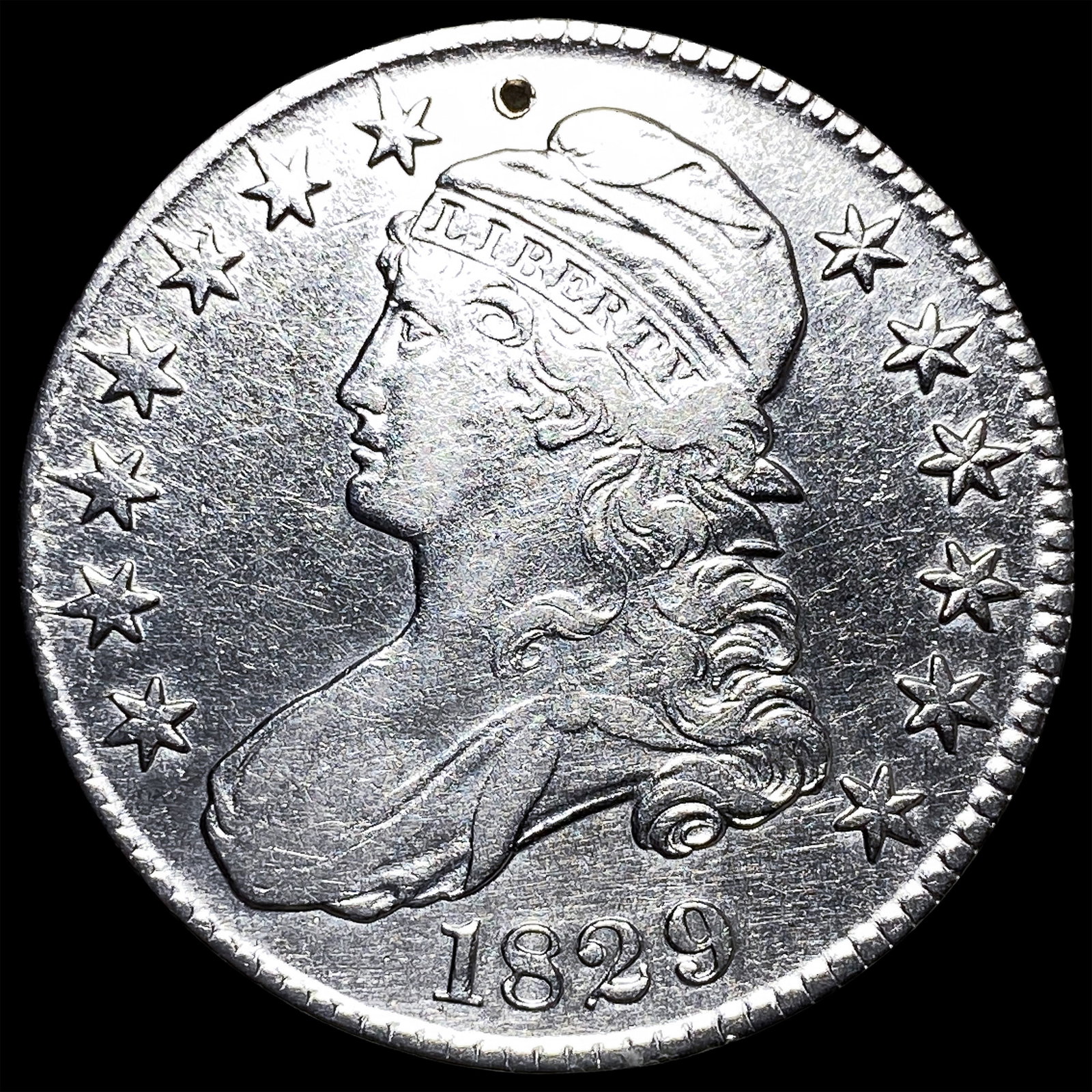 1829 Capped Bust Half Dollar HIGH GRADE (1 of 2)