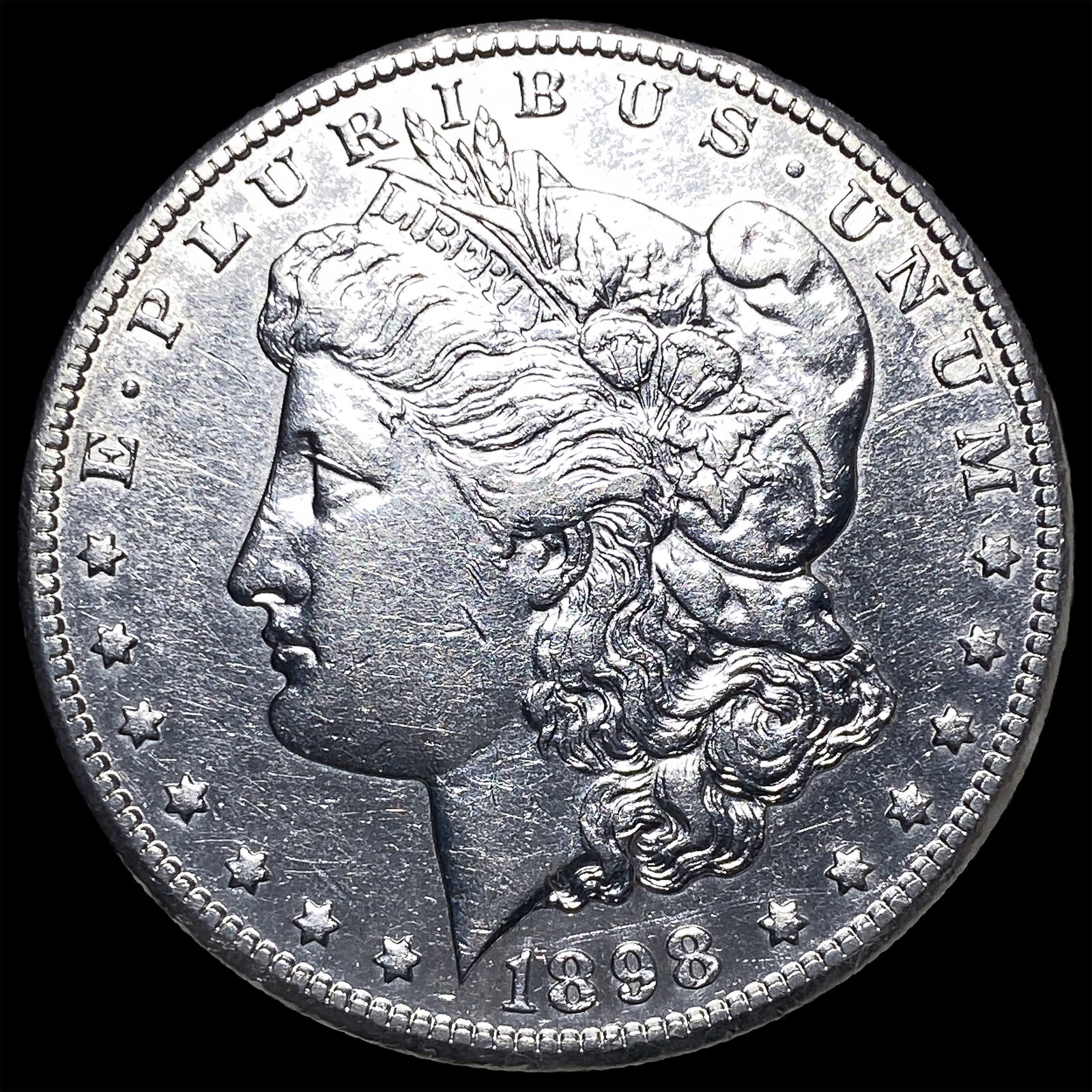 1898-S Silver Morgan Dollar UNCIRCULATED: 1898-S Silver Morgan Dollar UNCIRCULATED