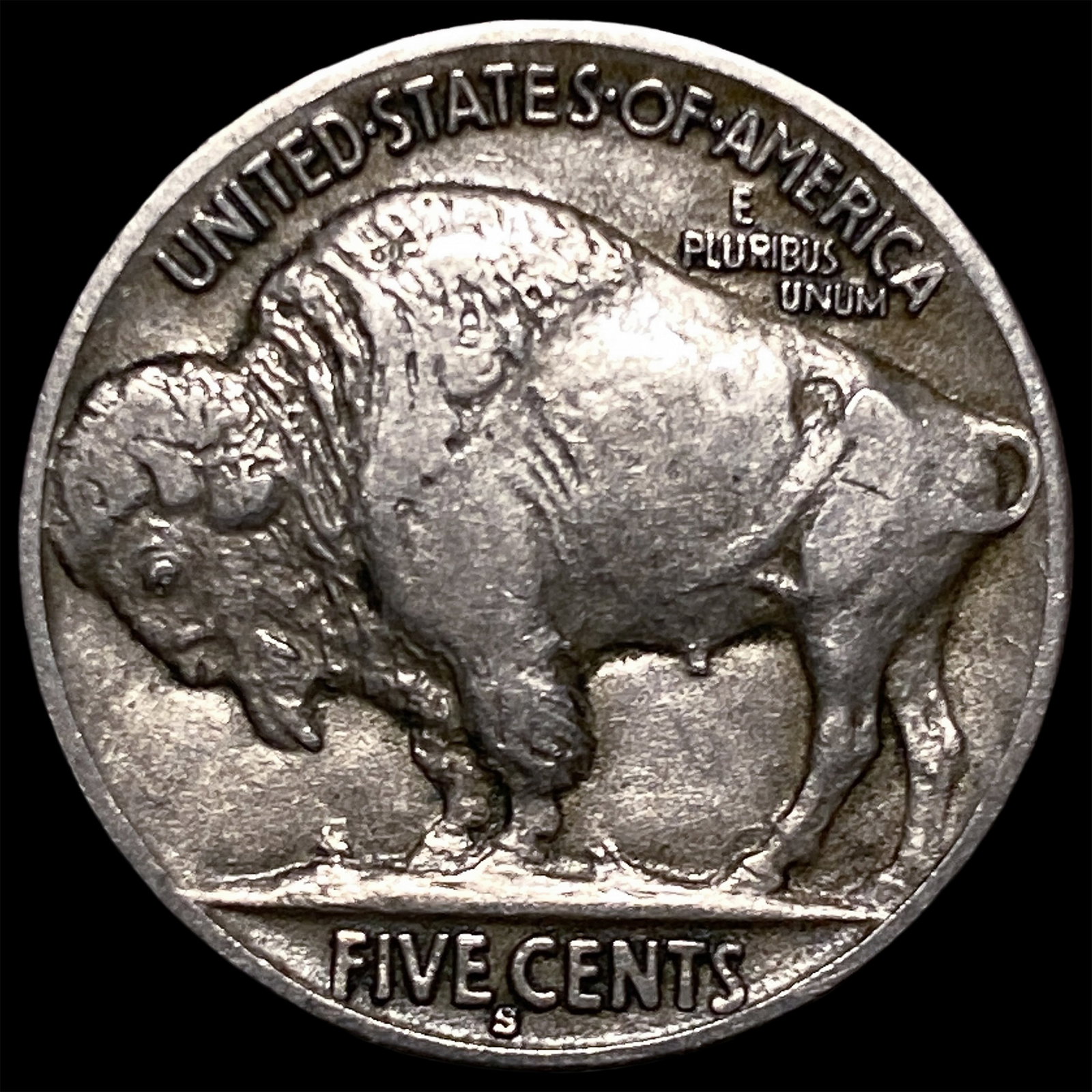 1914-S Buffalo Nickel CLOSELY UNCIRCULATED - 2