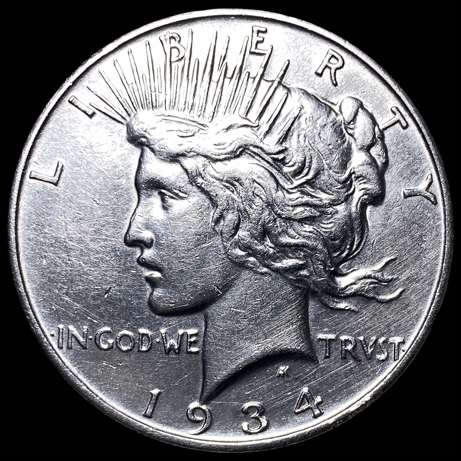 1934 Silver Peace Dollar HIGH GRADE: 1934 Silver Peace Dollar HIGH GRADE