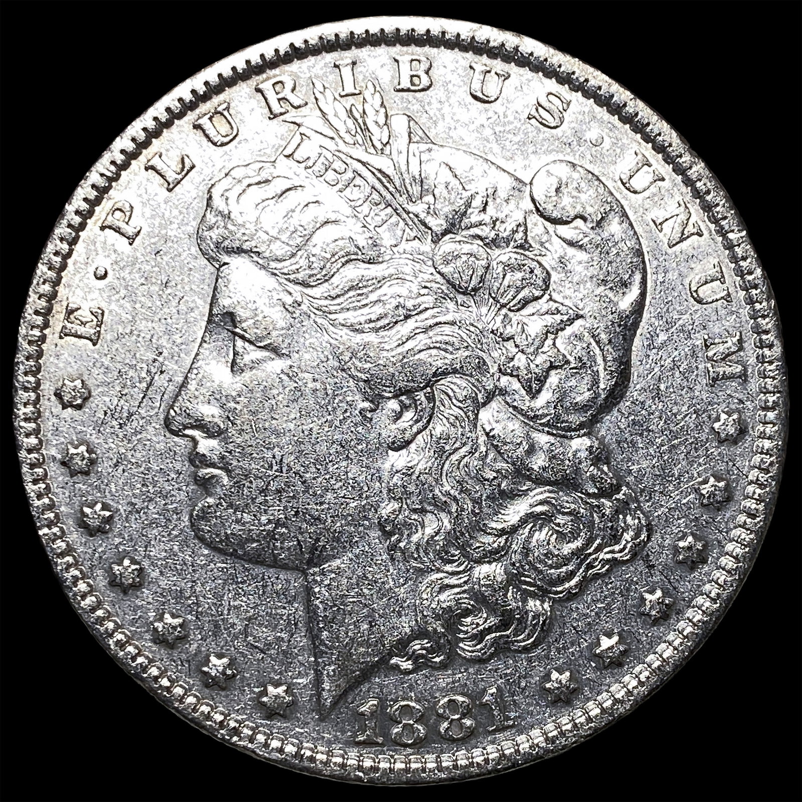 1881 Morgan Silver Dollar CLOSELY UNCIRCULATED: 1881 Morgan Silver Dollar CLOSELY UNCIRCULATED