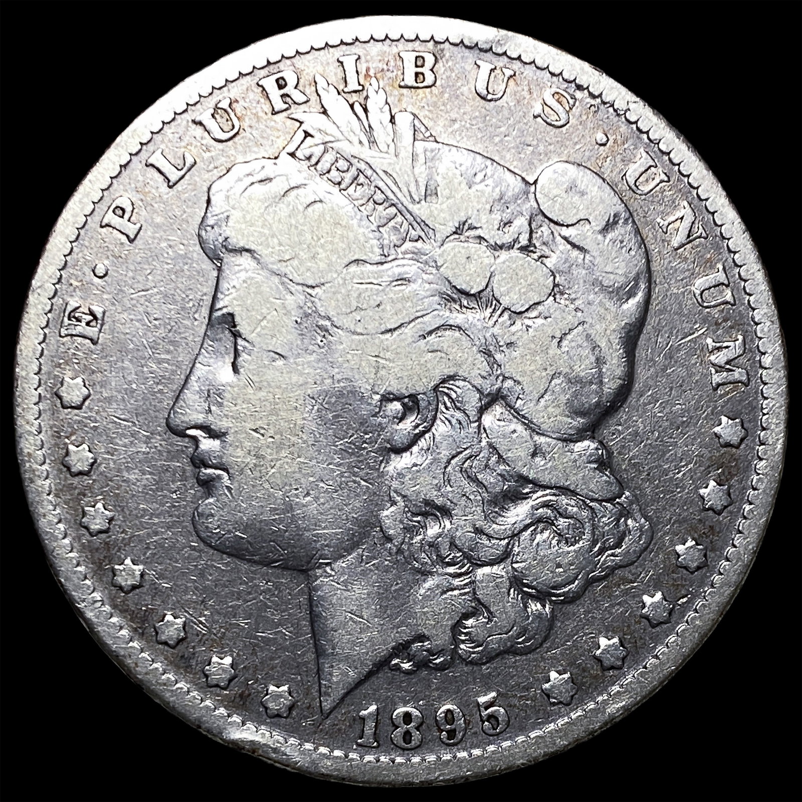 1895-O Silver Morgan Dollar LIGHTLY CIRCULATED: 1895-O Silver Morgan Dollar LIGHTLY CIRCULATED
