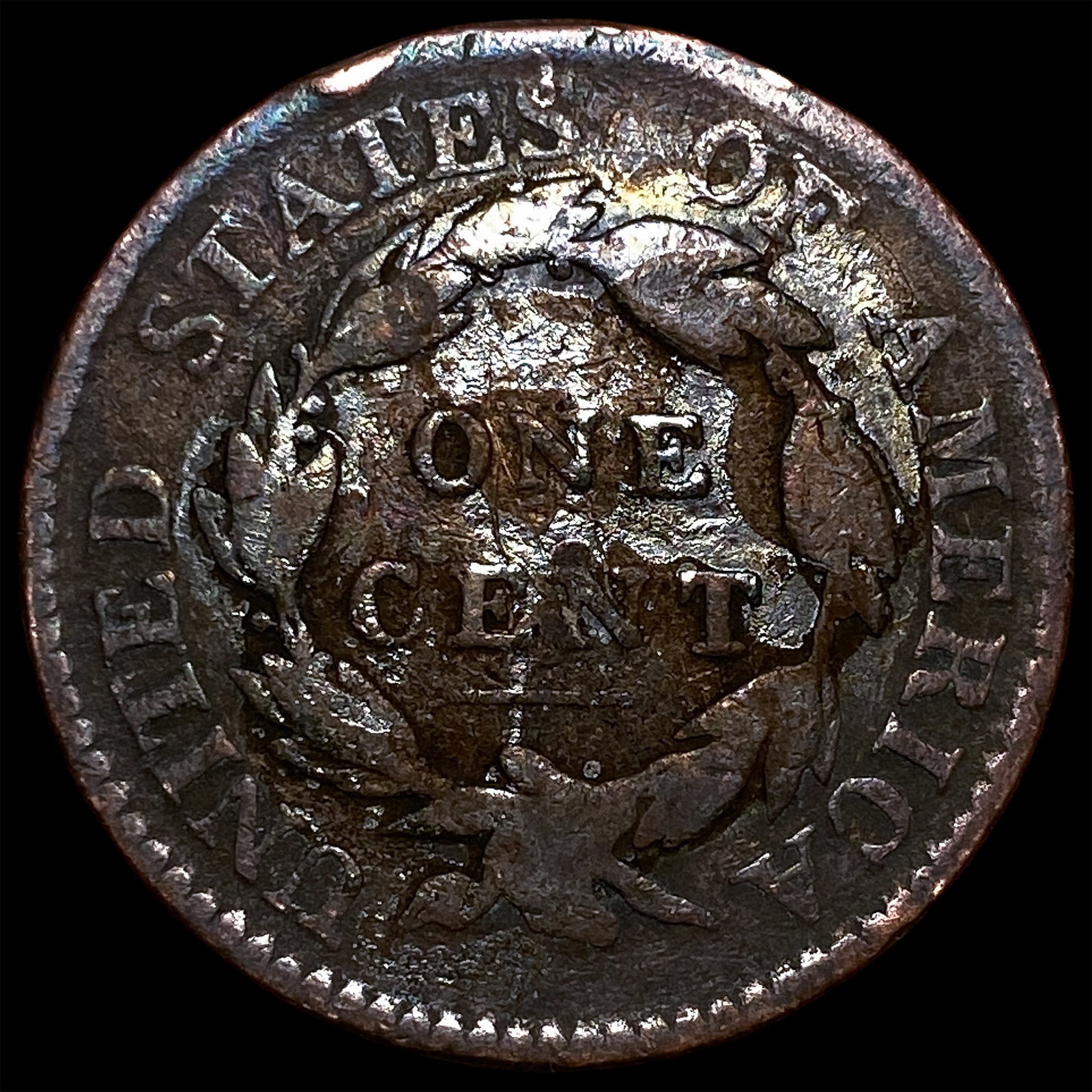 1817 Copper Large Cent NICELY CIRCULATED - 2