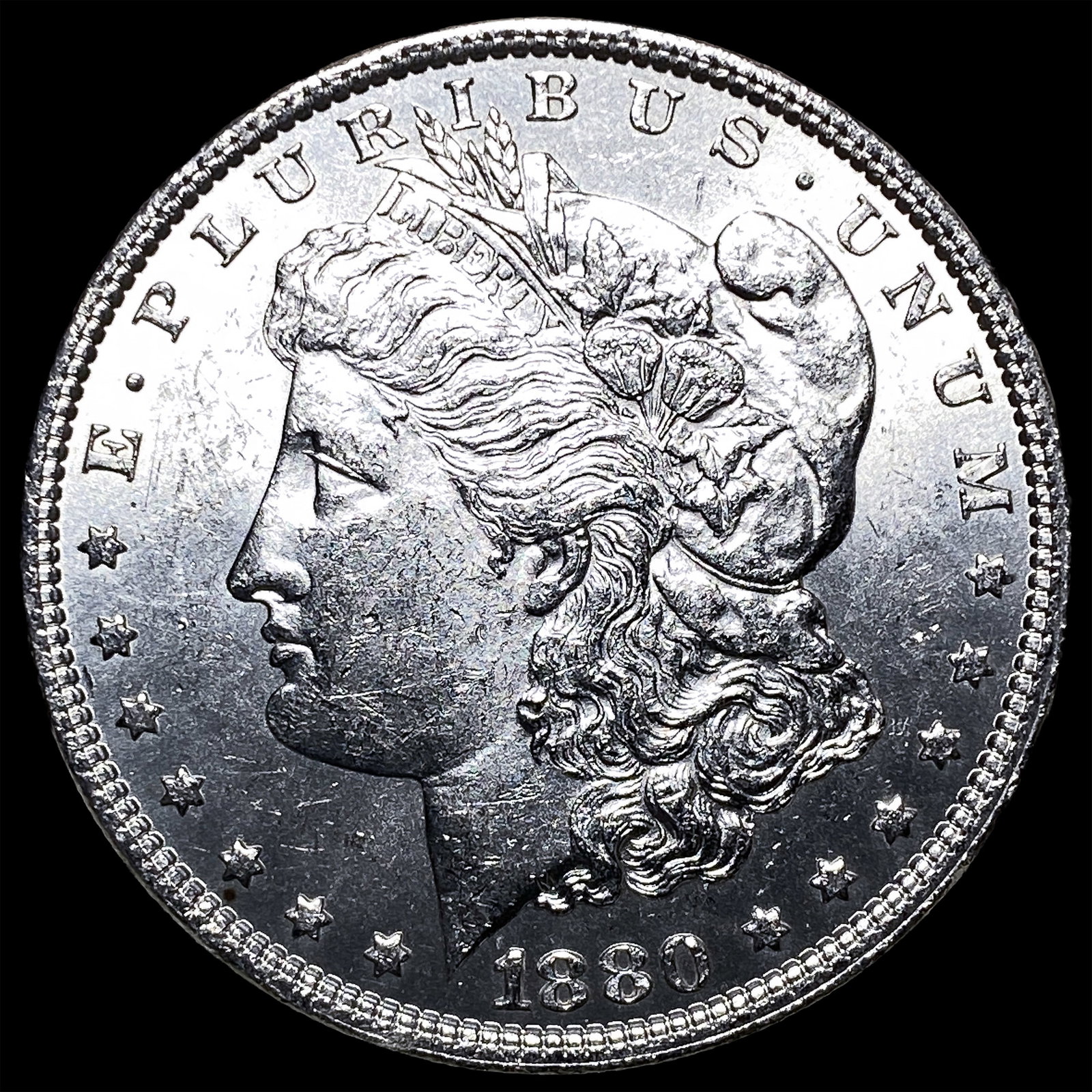 1880 Morgan Silver Dollar UNCIRCULATED: 1880 Morgan Silver Dollar UNCIRCULATED