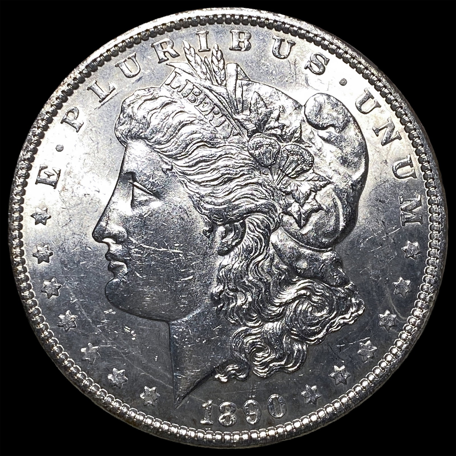 1890 Morgan Silver Dollar UNCIRCULATED: 1890 Morgan Silver Dollar UNCIRCULATED