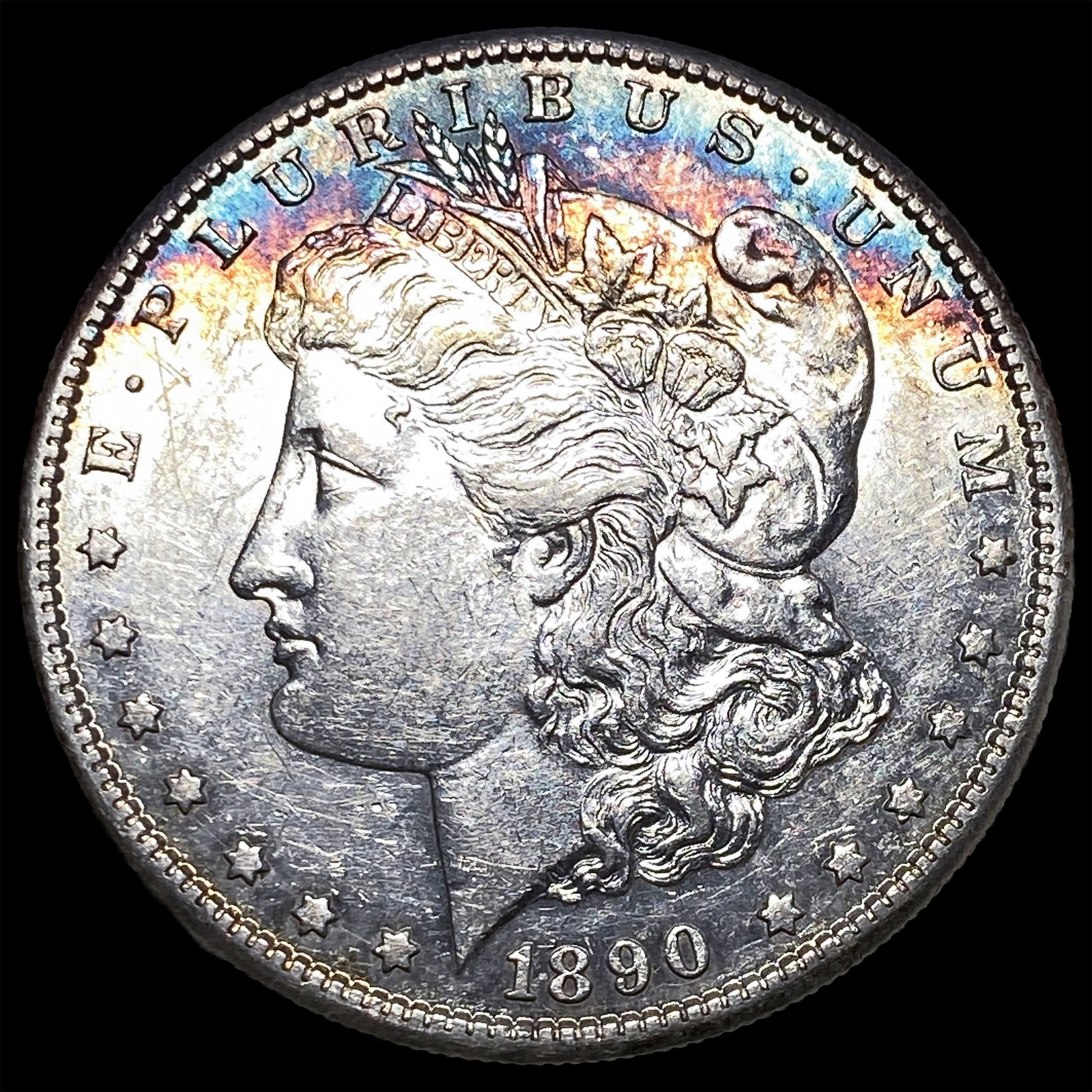 1890-S Silver Morgan Dollar UNCIRCULATED: 1890-S Silver Morgan Dollar UNCIRCULATED
