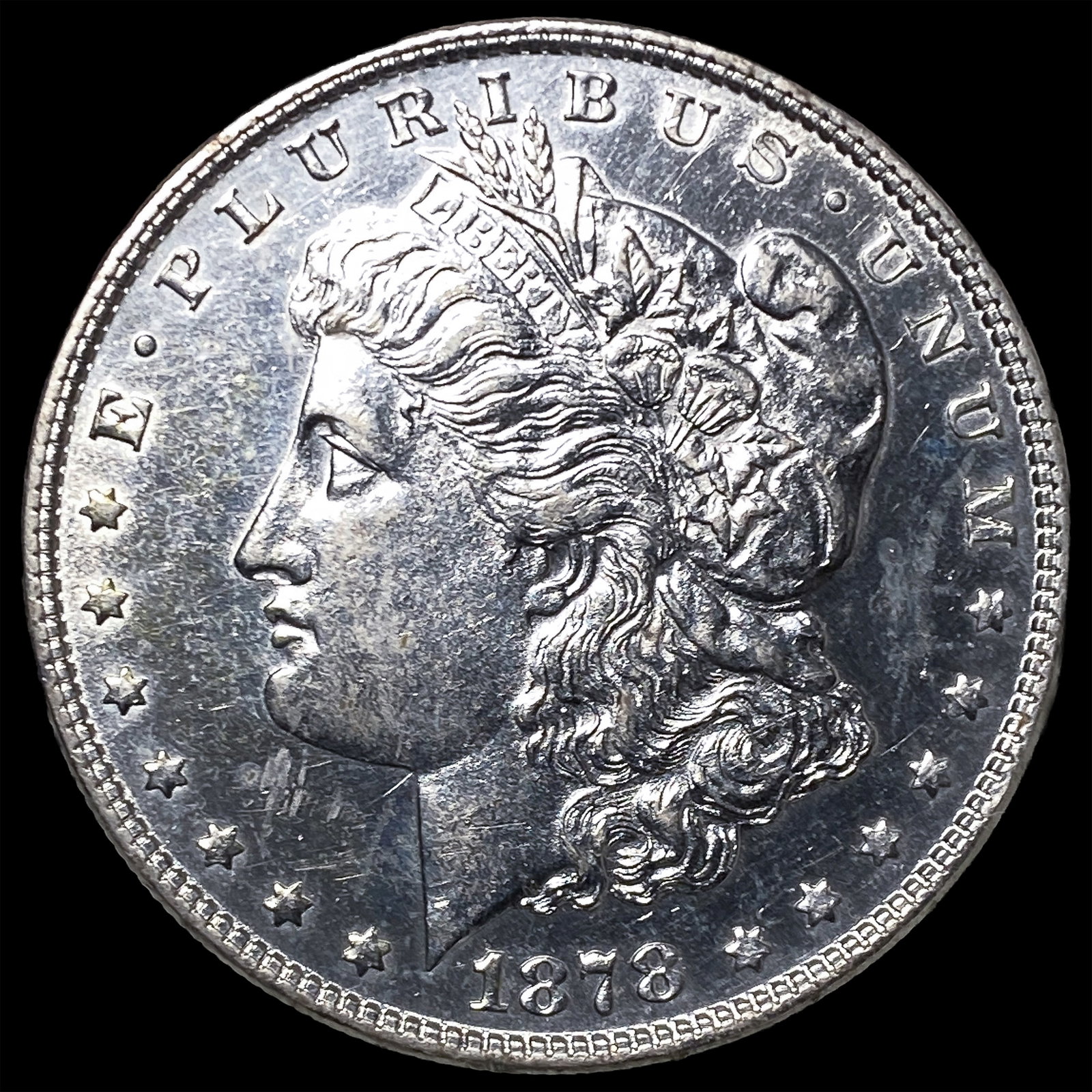 1878 Silver Morgan Dollar UNCIRCULATED: 1878 Silver Morgan Dollar UNCIRCULATED