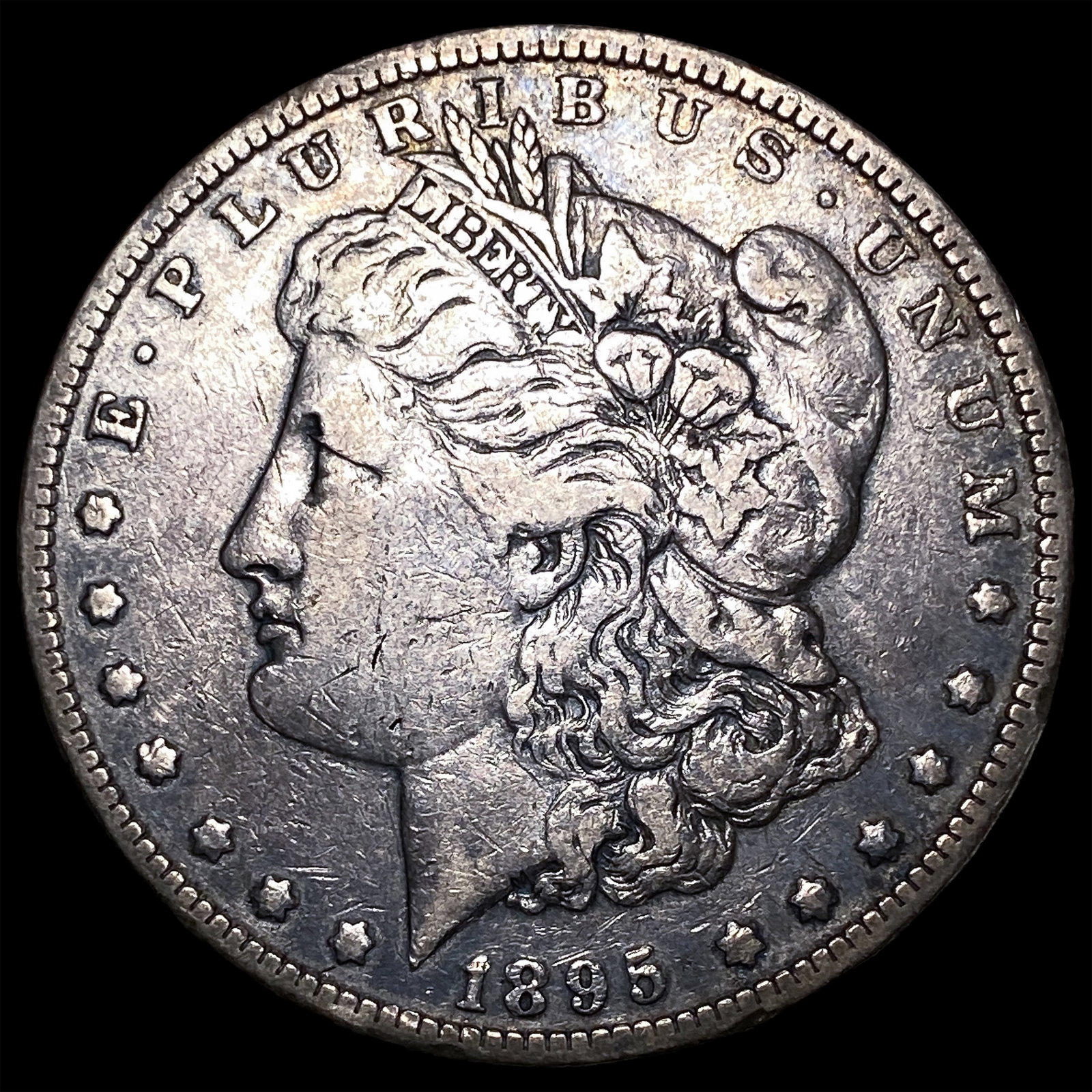 1895-O Silver Morgan Dollar NEARLY UNCIRCULATED: 1895-O Silver Morgan Dollar NEARLY UNCIRCULATED
