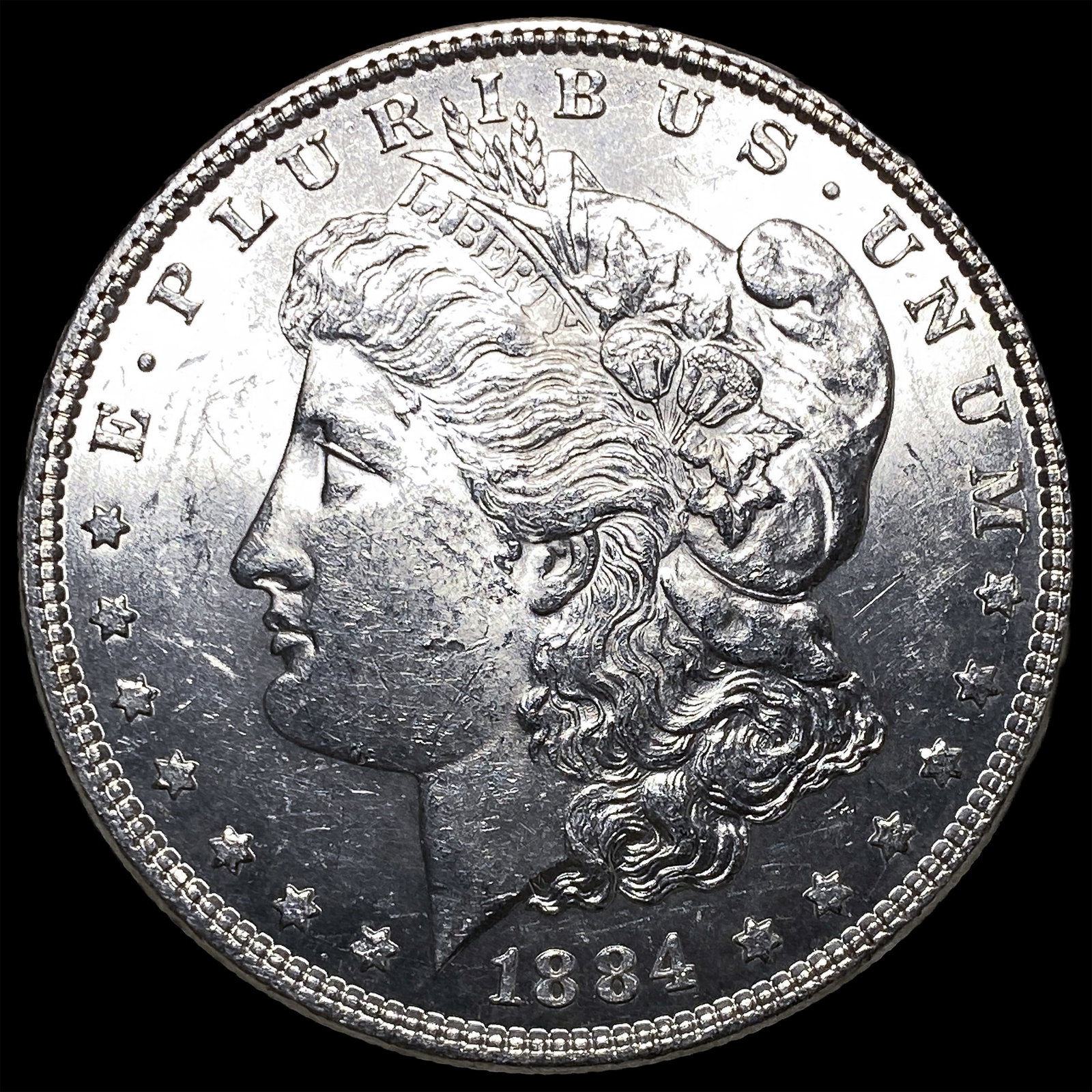 1884 Morgan Silver Dollar UNCIRCULATED: 1884 Morgan Silver Dollar UNCIRCULATED