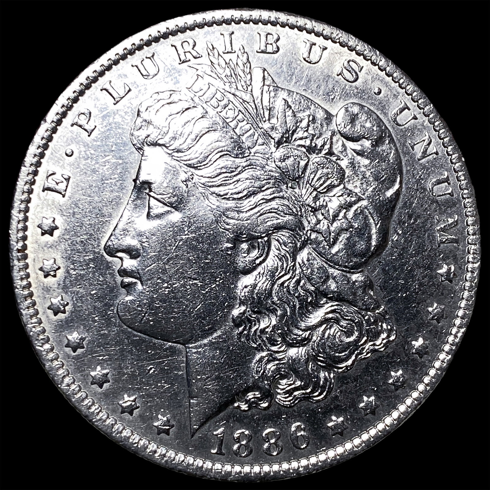 1886-O Silver Morgan Dollar CHOICE AU: 1886-O Silver Morgan Dollar CHOICE AU