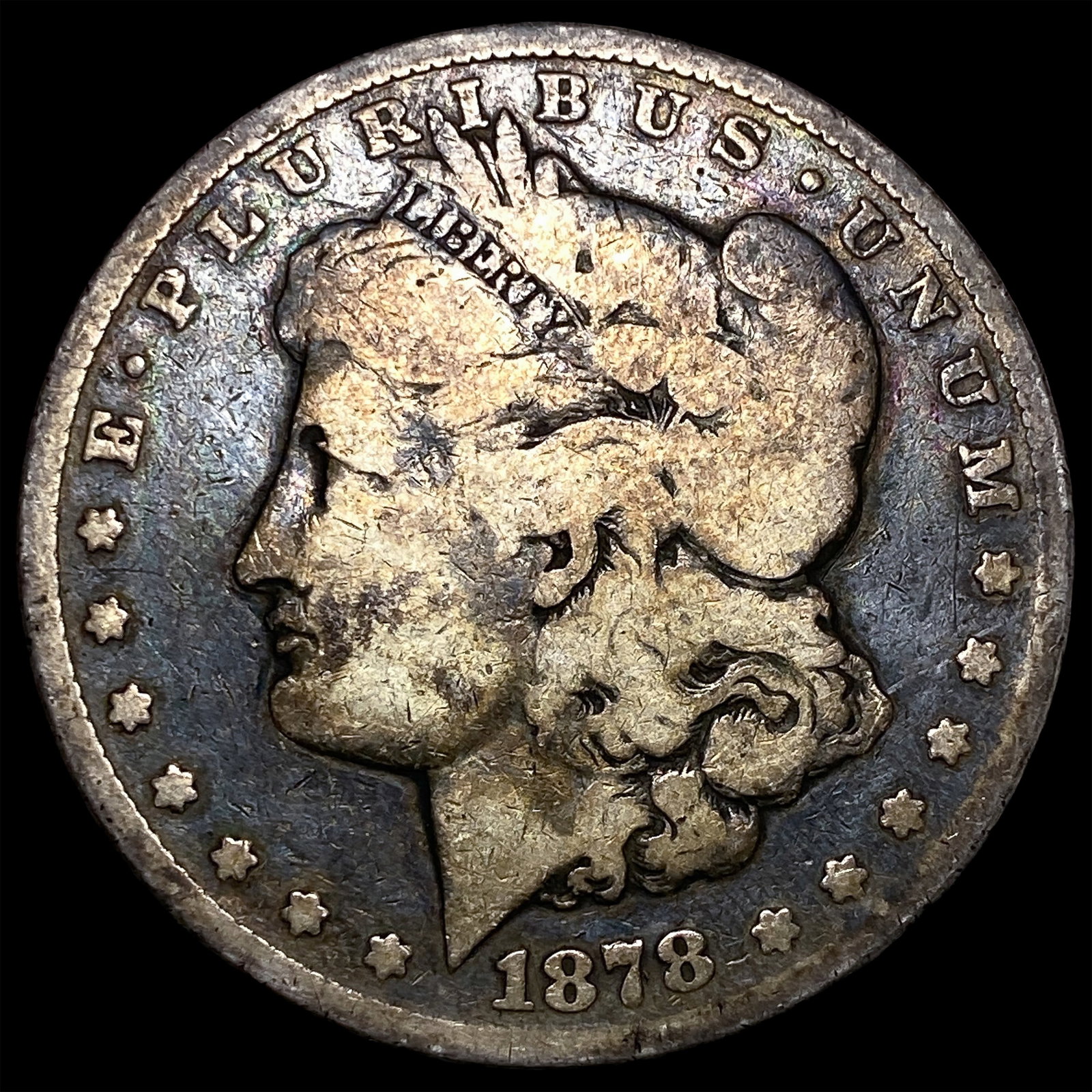 1878-S Silver Morgan Dollar NICELY CIRCULATED: 1878-S Silver Morgan Dollar NICELY CIRCULATED