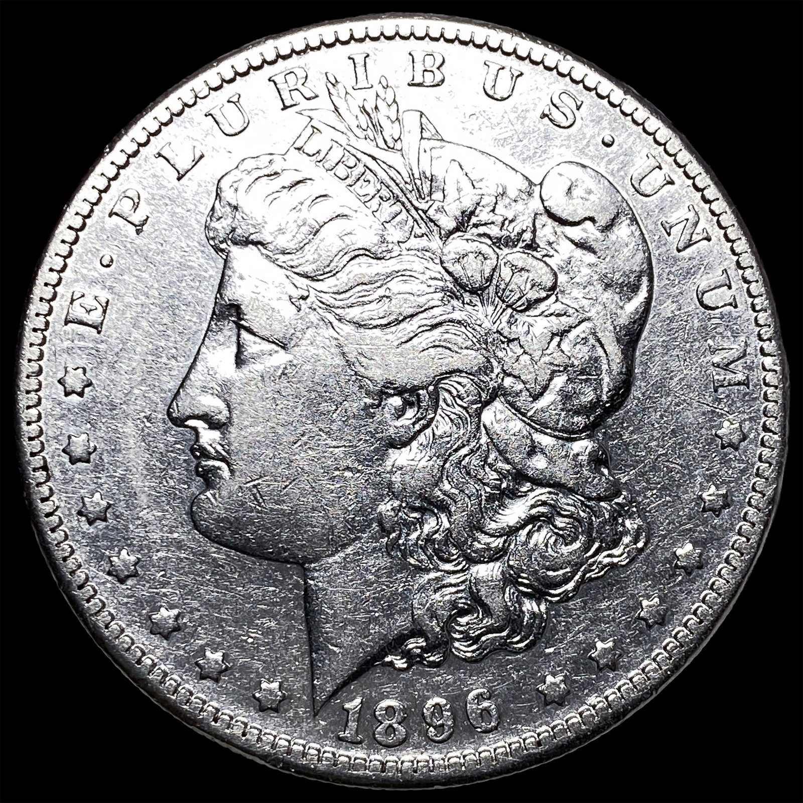 1896-S Silver Morgan Dollar CLOSELY UNCIRCULATED (1 of 2)
