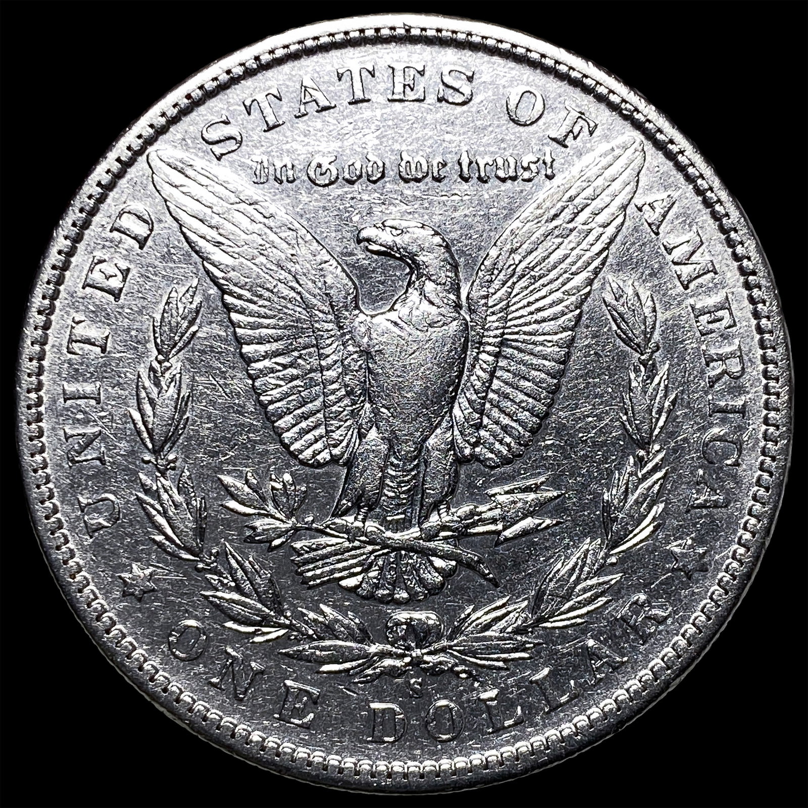 1896-S Silver Morgan Dollar CLOSELY UNCIRCULATED - 2