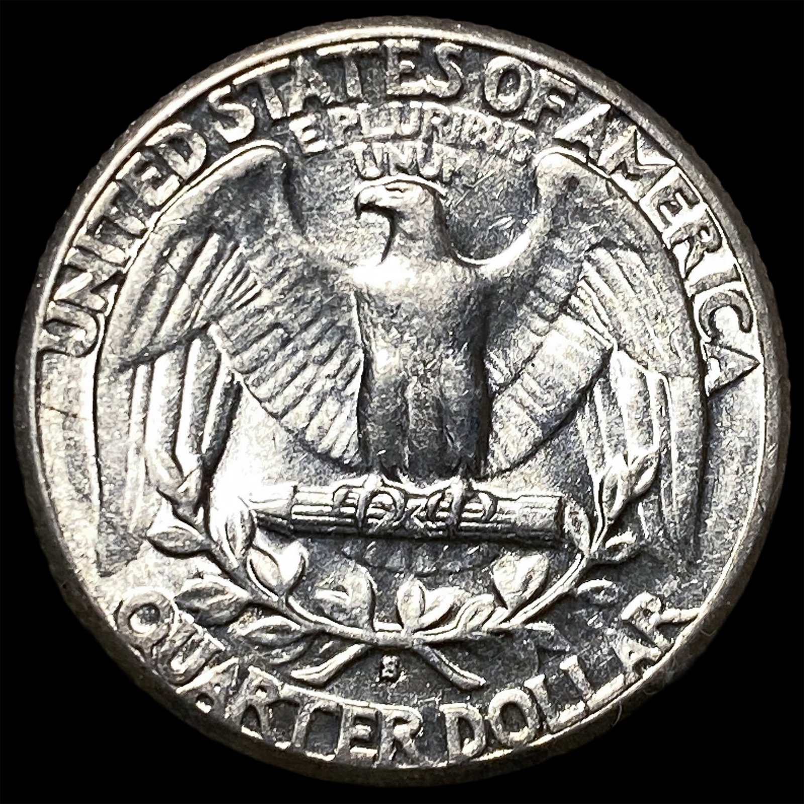 1935-S Silver Washington Quarter UNCIRCULATED - 2