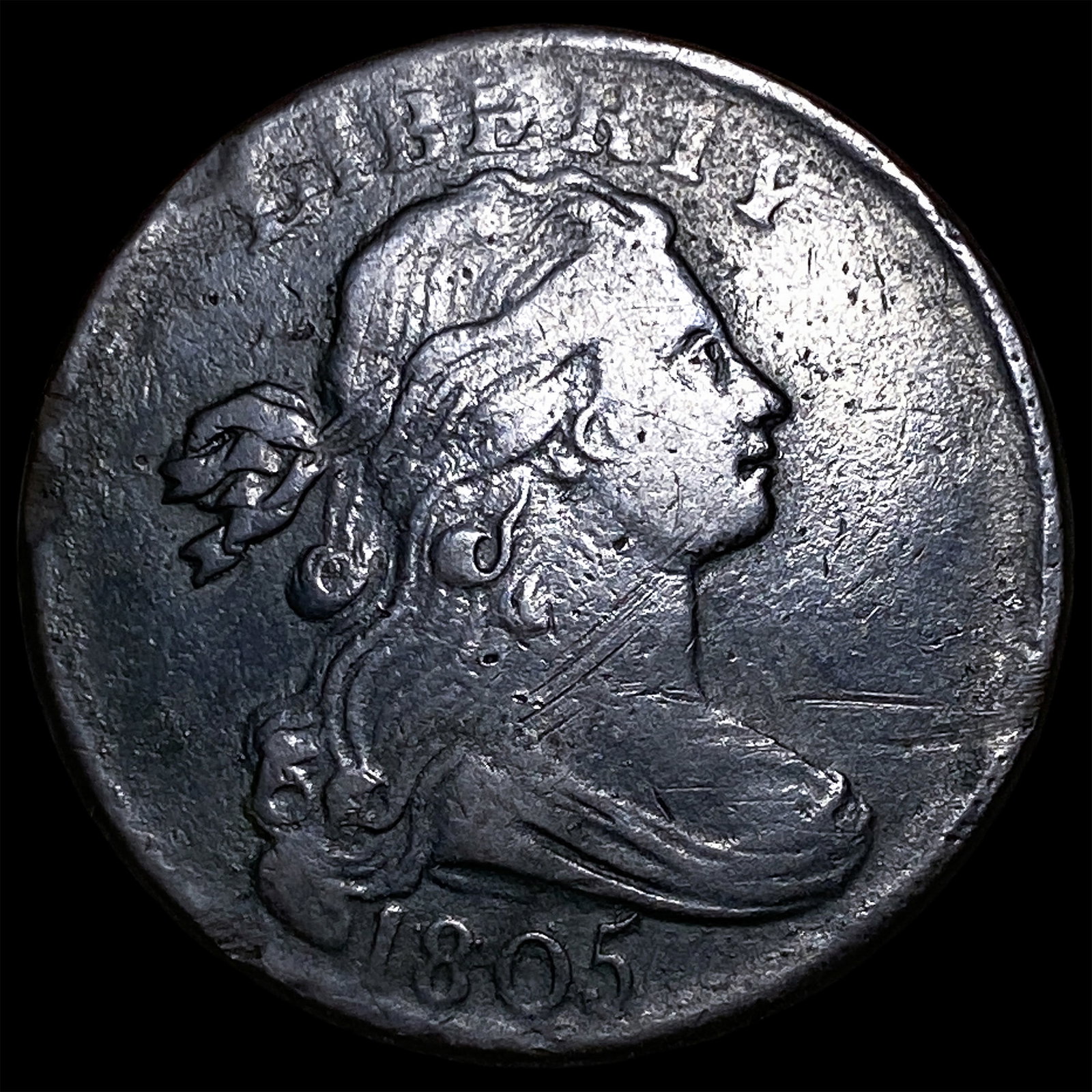 1805 Draped Bust Large Cent HIGH GRADE (1 of 2)