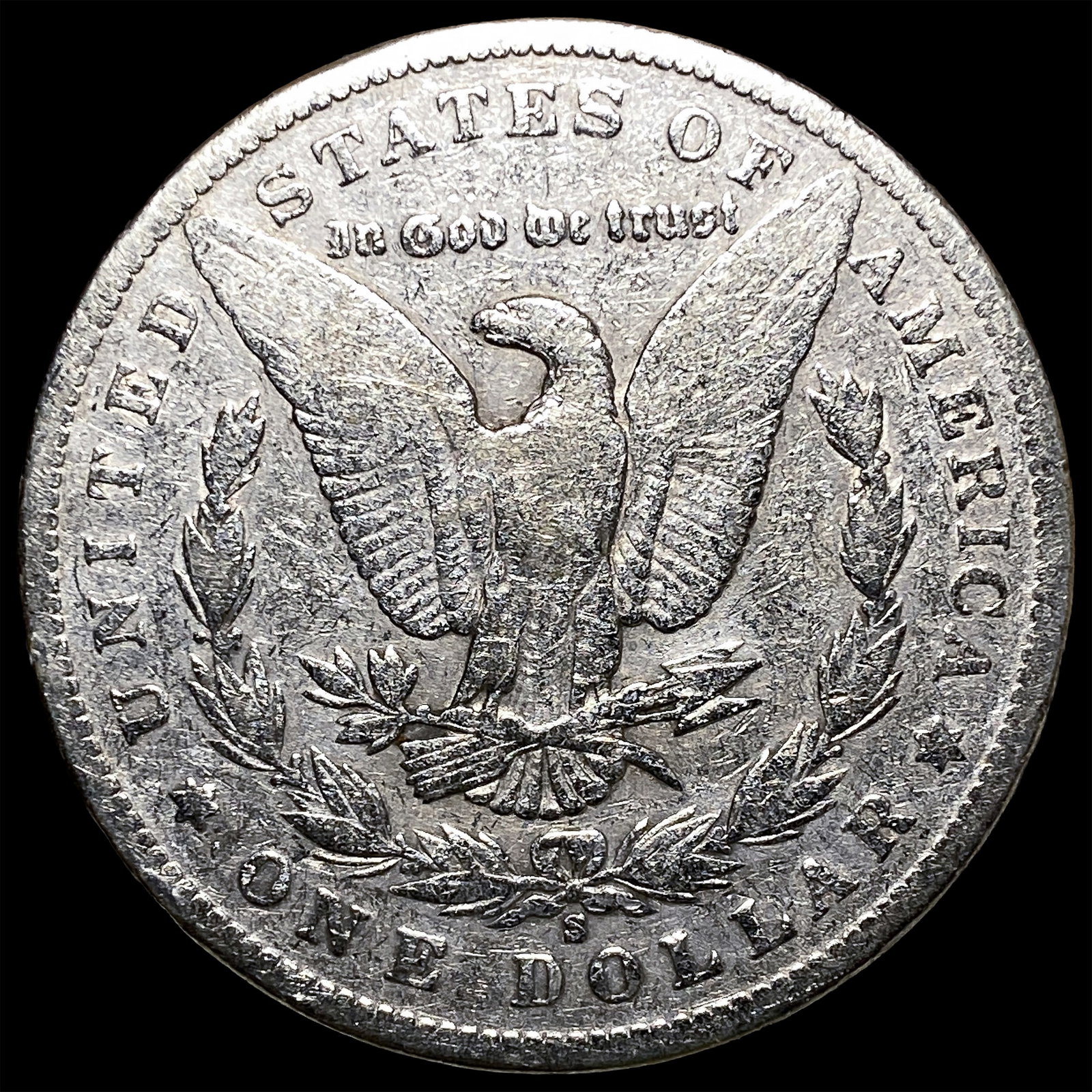 1900-S Silver Morgan Dollar HIGH GRADE - 2
