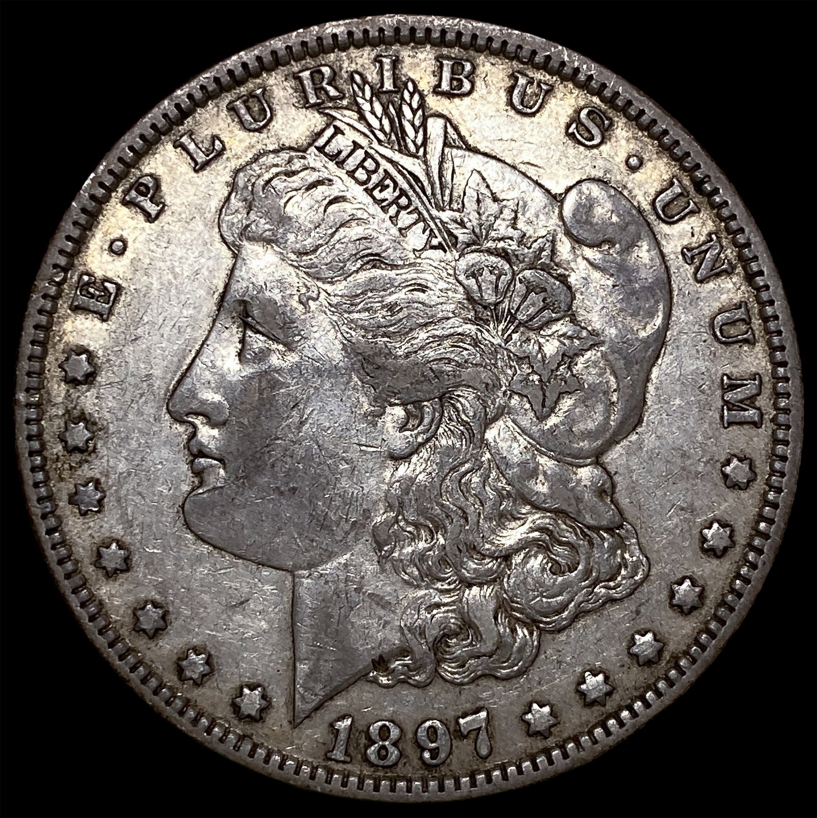 1897-O Silver Morgan Dollar CLOSELY UNCIRCULATED: 1897-O Silver Morgan Dollar CLOSELY UNCIRCULATED