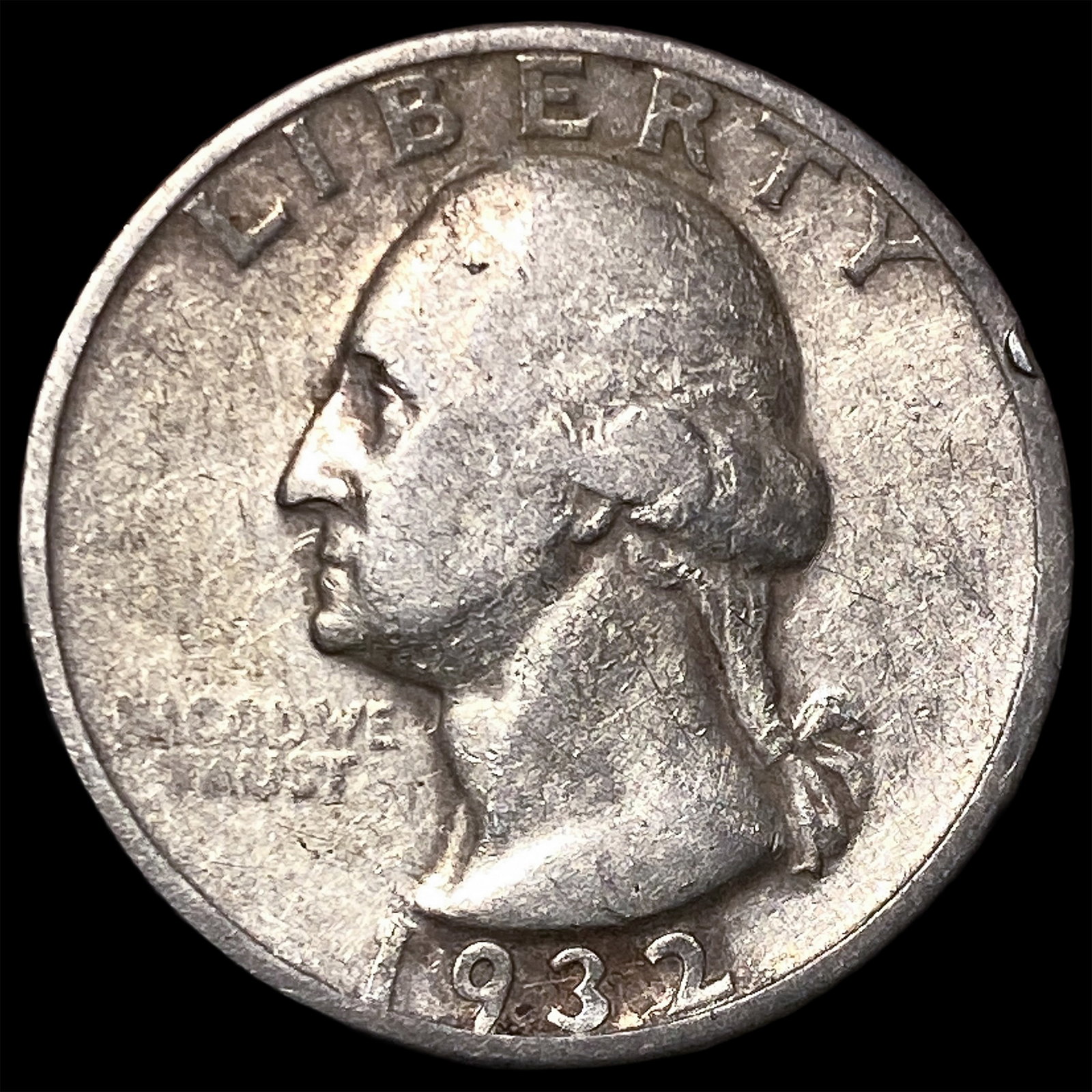 1932-D Silver Washington Quarter ABOUT UNCIRCULATED (1 of 2)