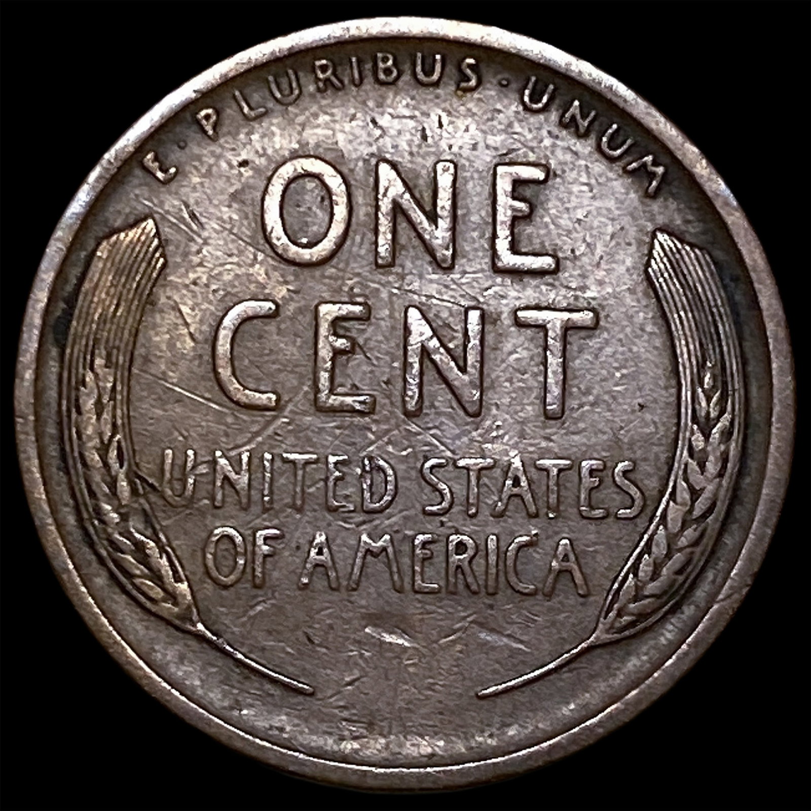 1909-S Lincoln Wheat Cent ABOUT UNCIRCULATED - 2