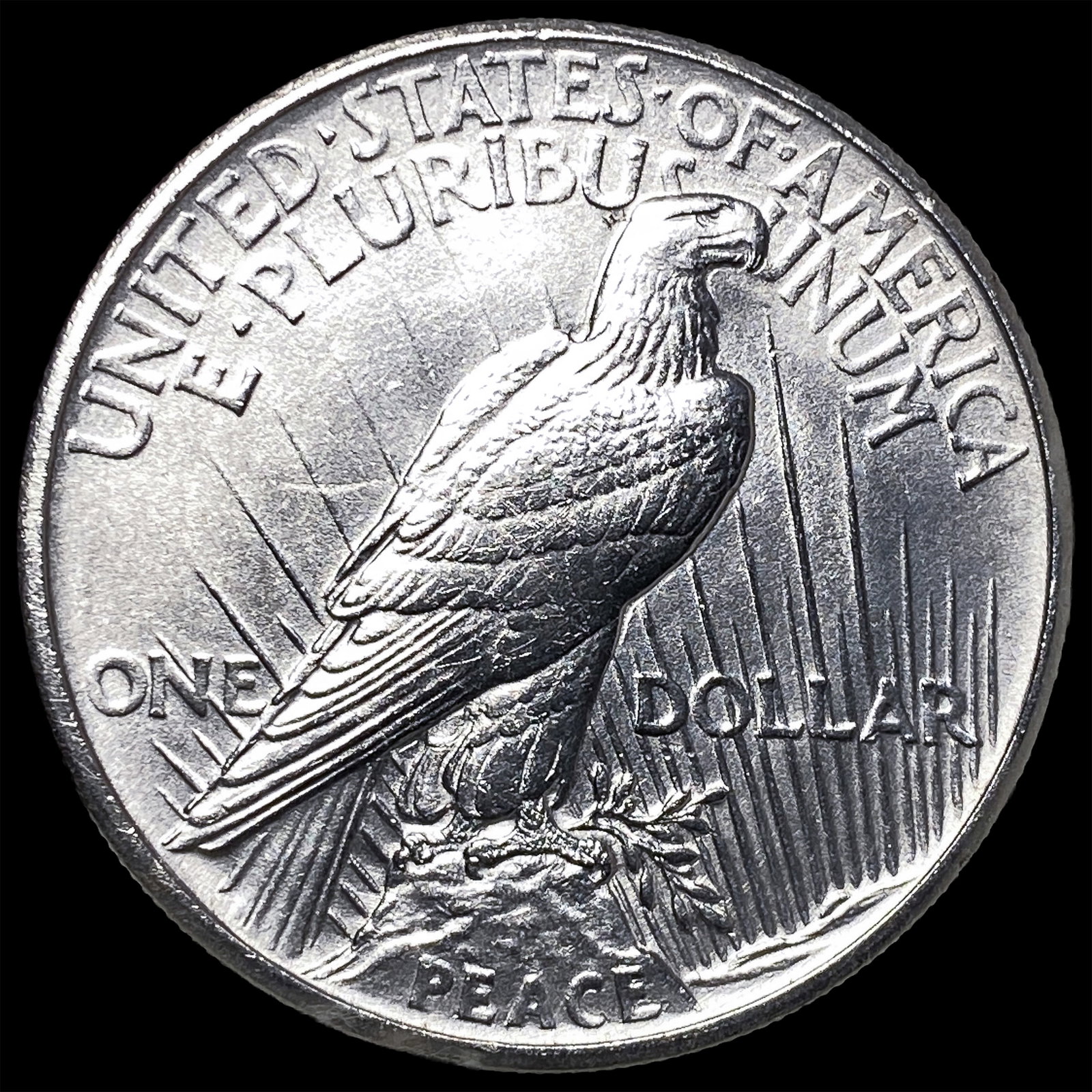 1921 Silver Peace Dollar UNCIRCULATED - 2