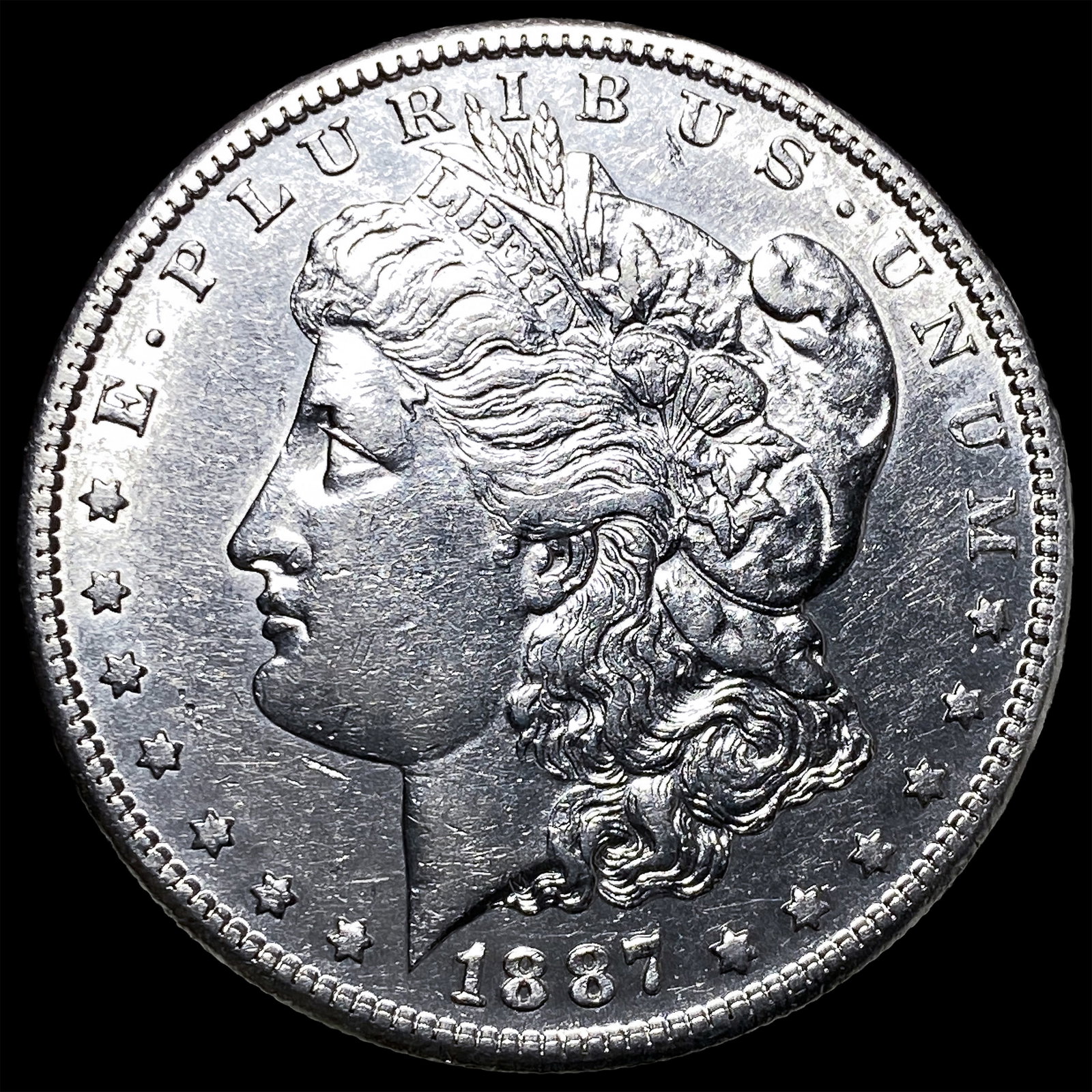 1887 Morgan Silver Dollar UNCIRCULATED: 1887 Morgan Silver Dollar UNCIRCULATED