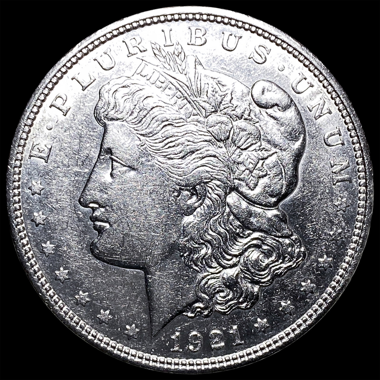 1921 Morgan Silver Dollar UNCIRCULATED: 1921 Morgan Silver Dollar UNCIRCULATED