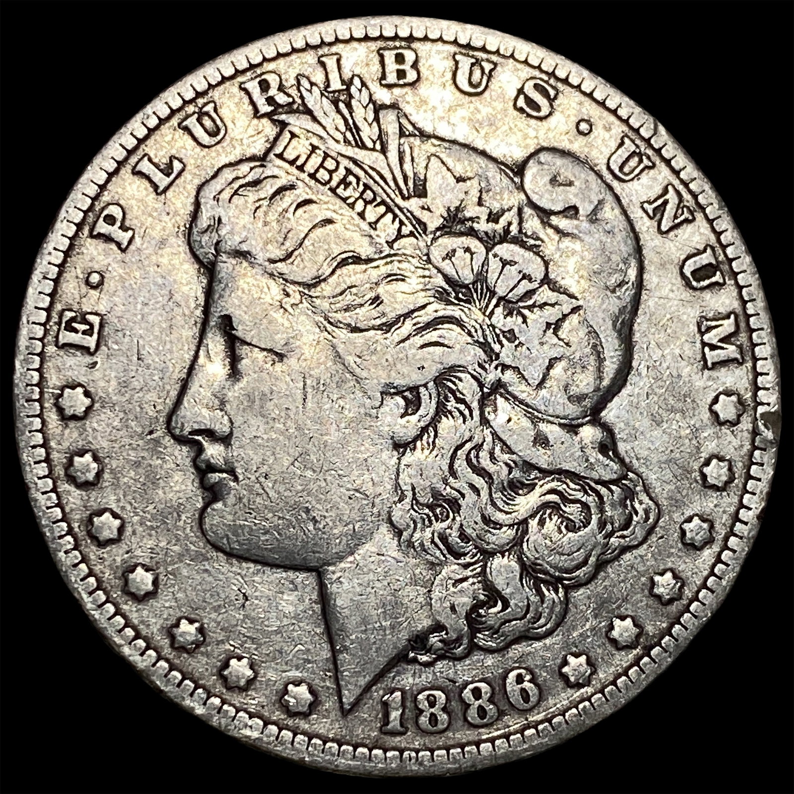 1886-O Silver Morgan Dollar NEARLY UNCIRCULATED: 1886-O Silver Morgan Dollar NEARLY UNCIRCULATED