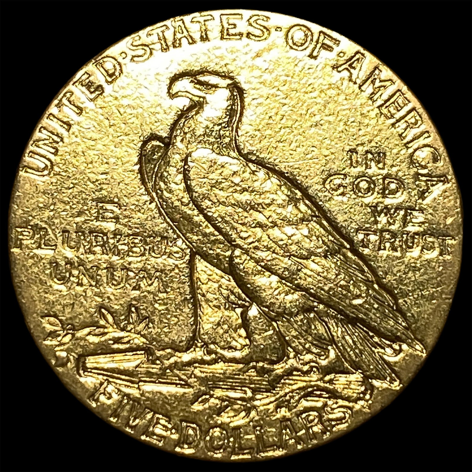 1909 Indian Head Half Eagle $5 Gold HIGH GRADE - 2