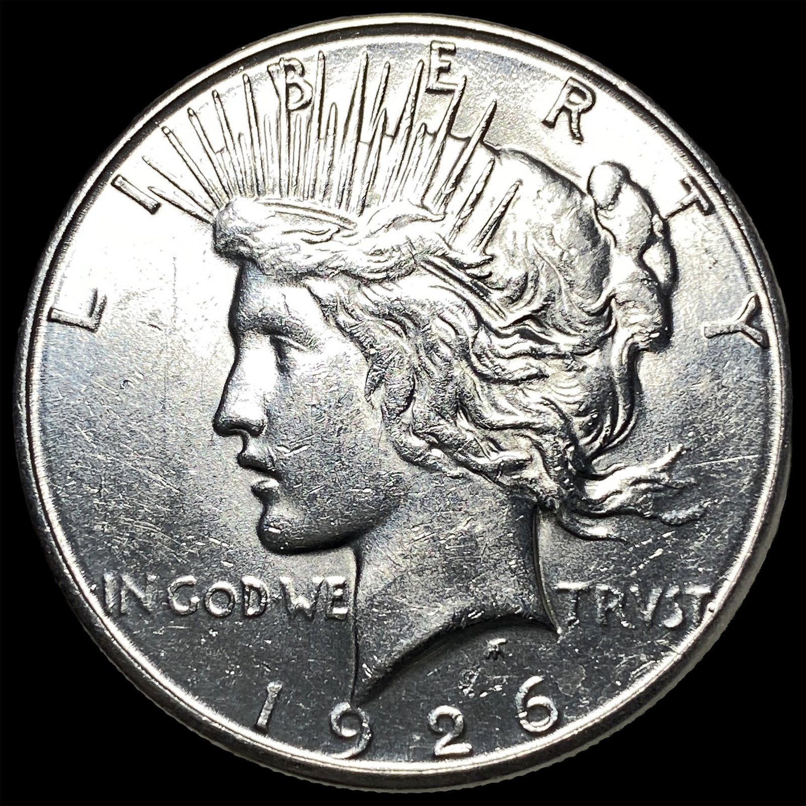 1926-S Silver Peace Dollar UNCIRCULATED: 1926-S Silver Peace Dollar UNCIRCULATED