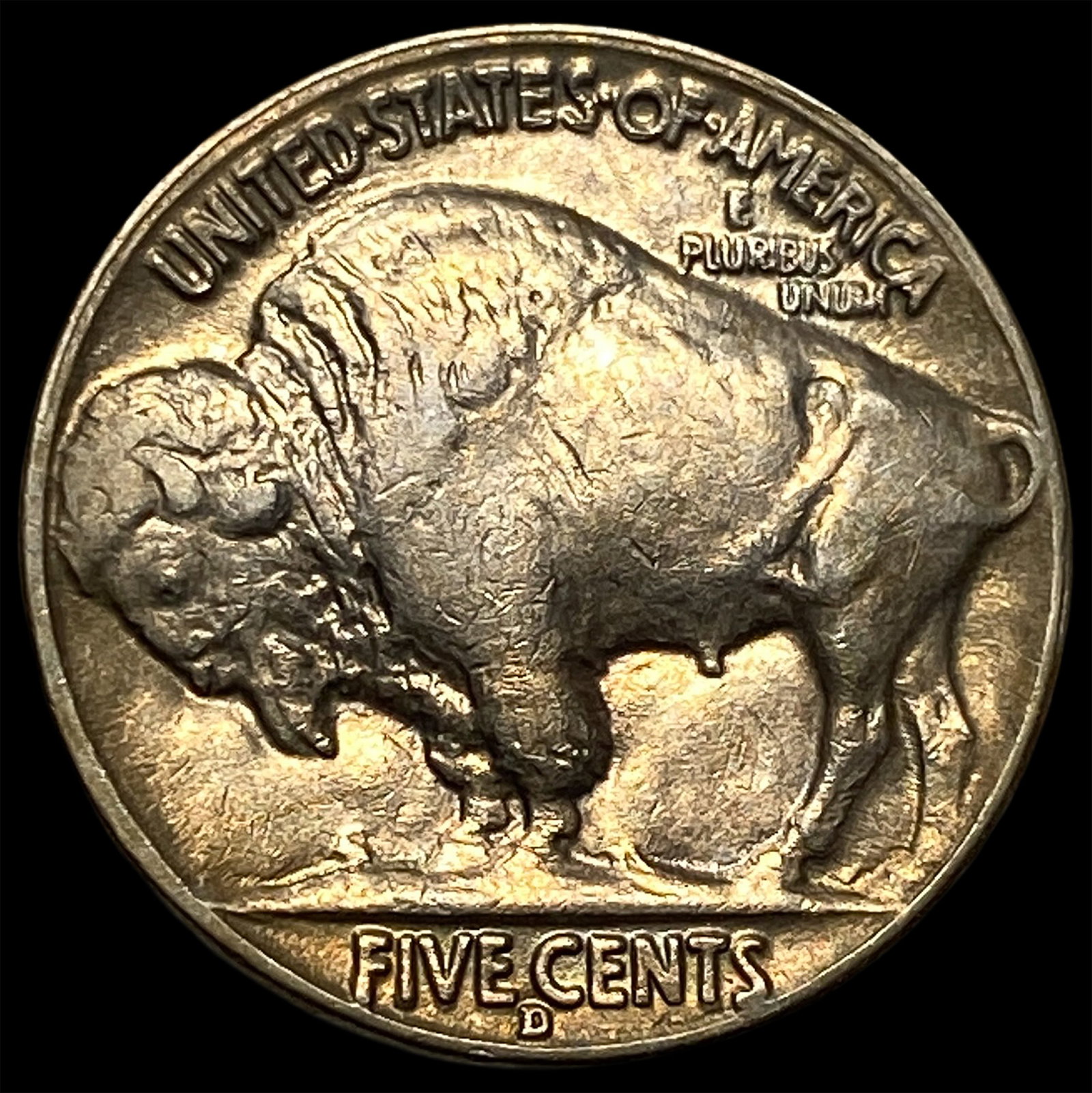 1934-D Buffalo Nickel UNCIRCULATED - 2