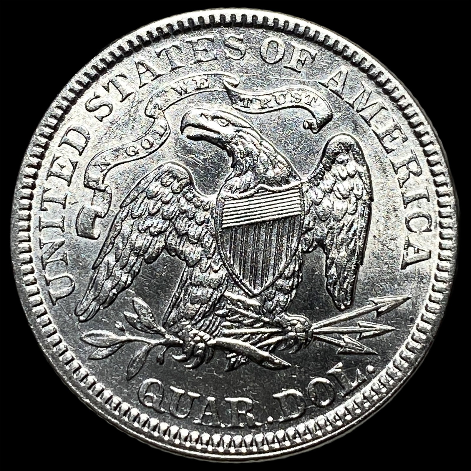 1891 Seated Liberty Quarter UNCIRCULATED - 2