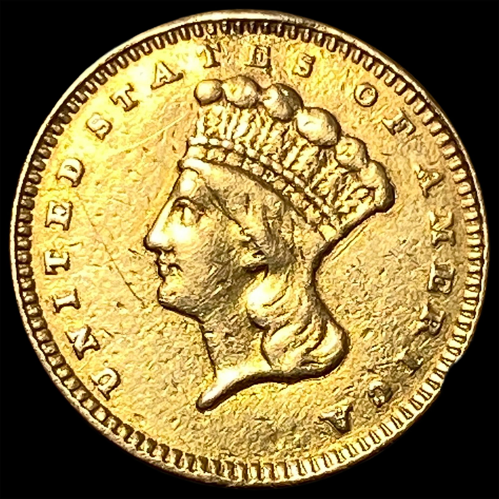 1850 Gold $1 Indian Head Type 1 HIGH GRADE: 1850 Gold $1 Indian Head Type 1 HIGH GRADE