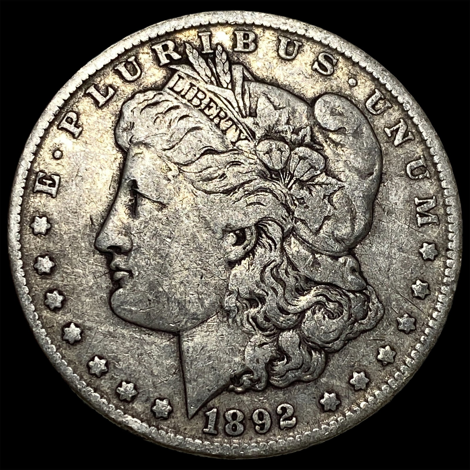 1892-O Silver Morgan Dollar NEARLY UNCIRCULATED: 1892-O Silver Morgan Dollar NEARLY UNCIRCULATED