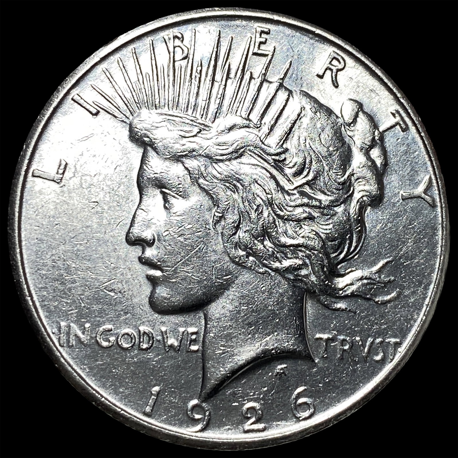 1926-S Silver Peace Dollar UNCIRCULATED: 1926-S Silver Peace Dollar UNCIRCULATED