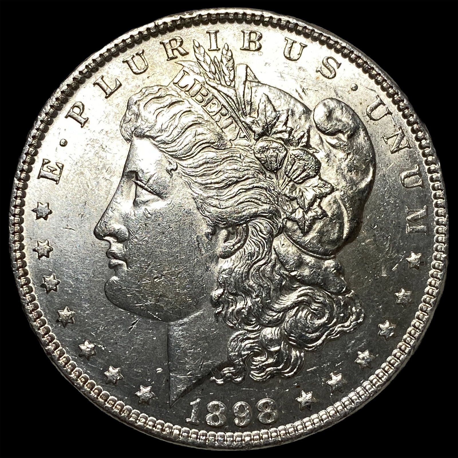 1898-S Silver Morgan Dollar UNCIRCULATED: 1898-S Silver Morgan Dollar UNCIRCULATED