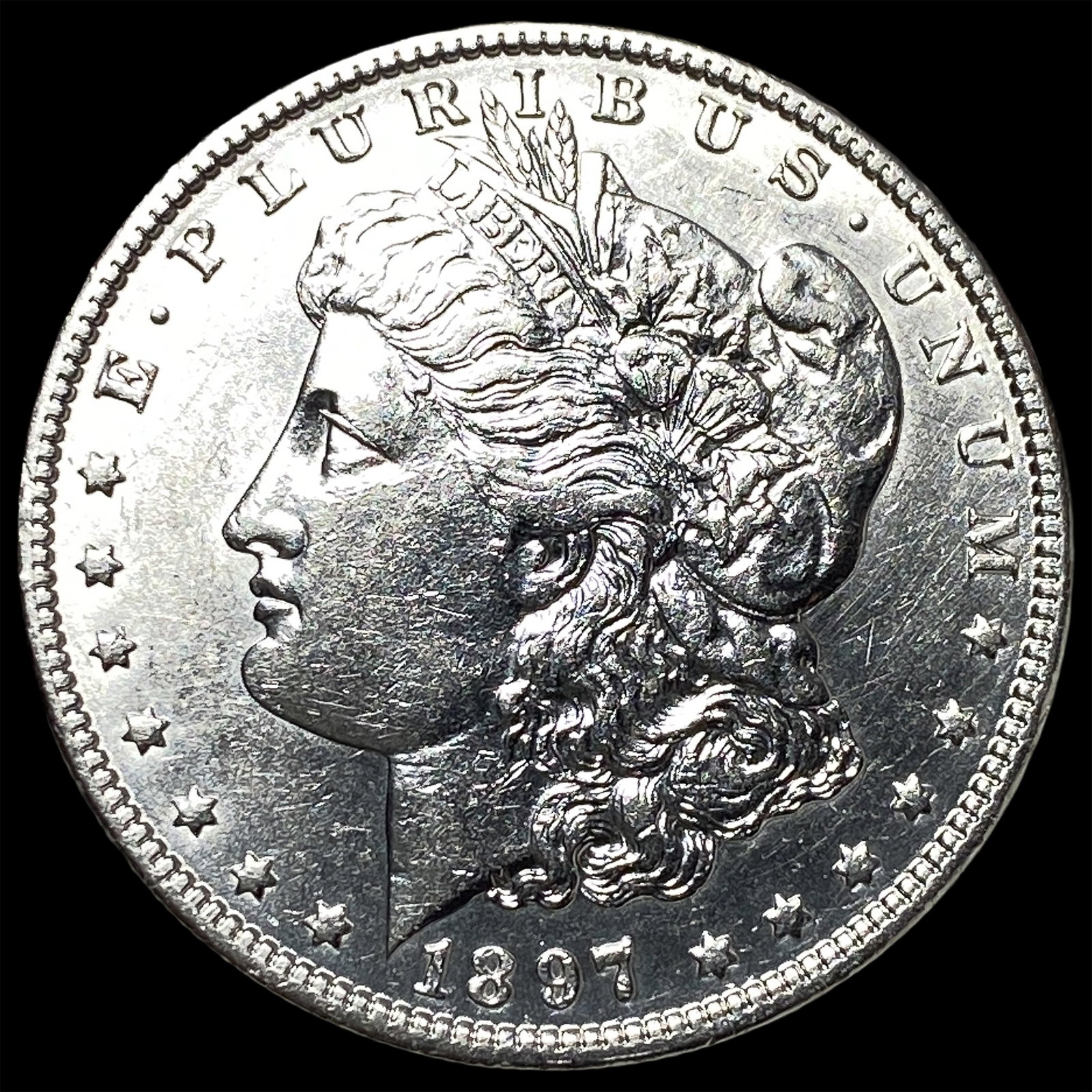 1897-O Silver Morgan Dollar CHOICE AU: 1897-O Silver Morgan Dollar CHOICE AU