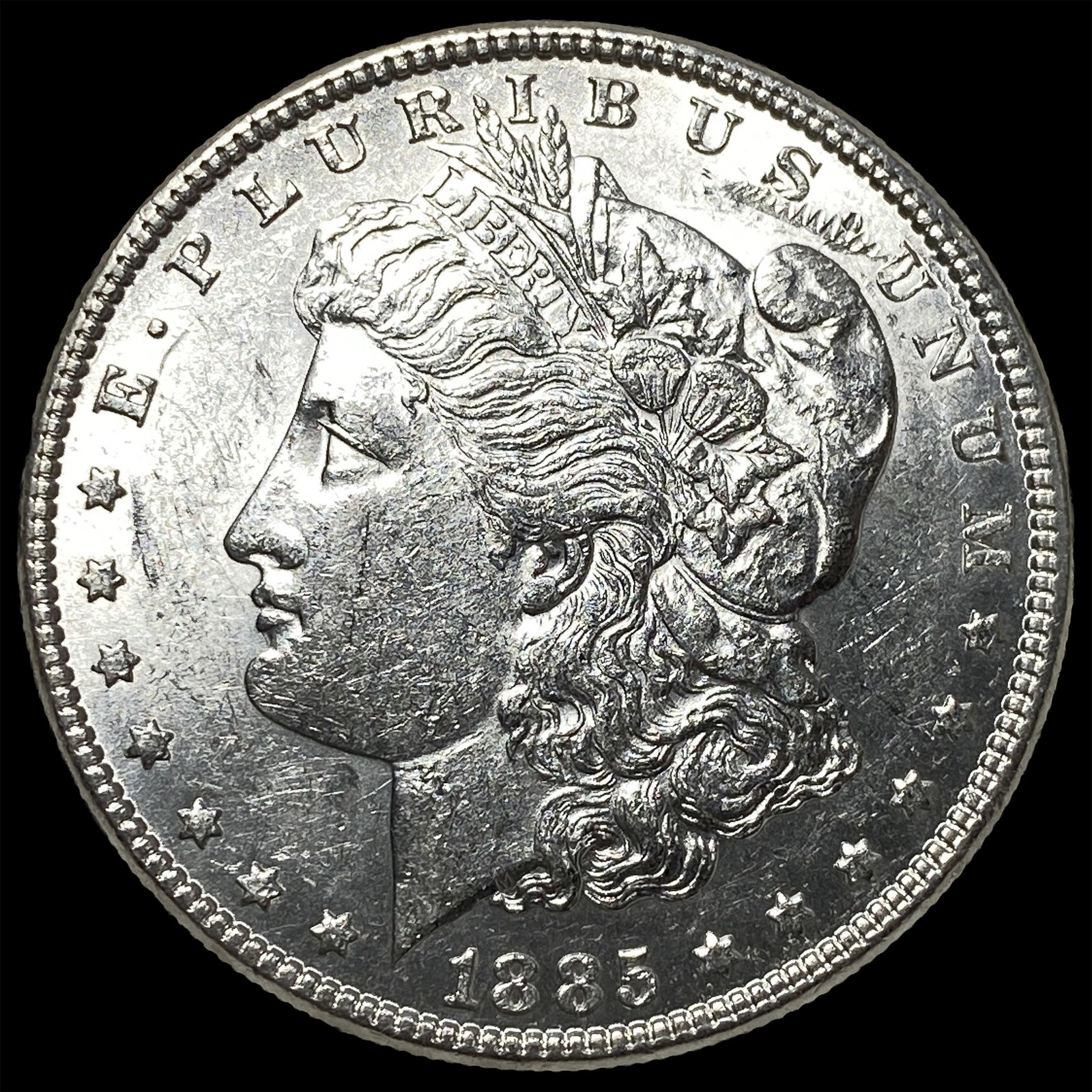 1885 Morgan Silver Dollar UNCIRCULATED: 1885 Morgan Silver Dollar UNCIRCULATED