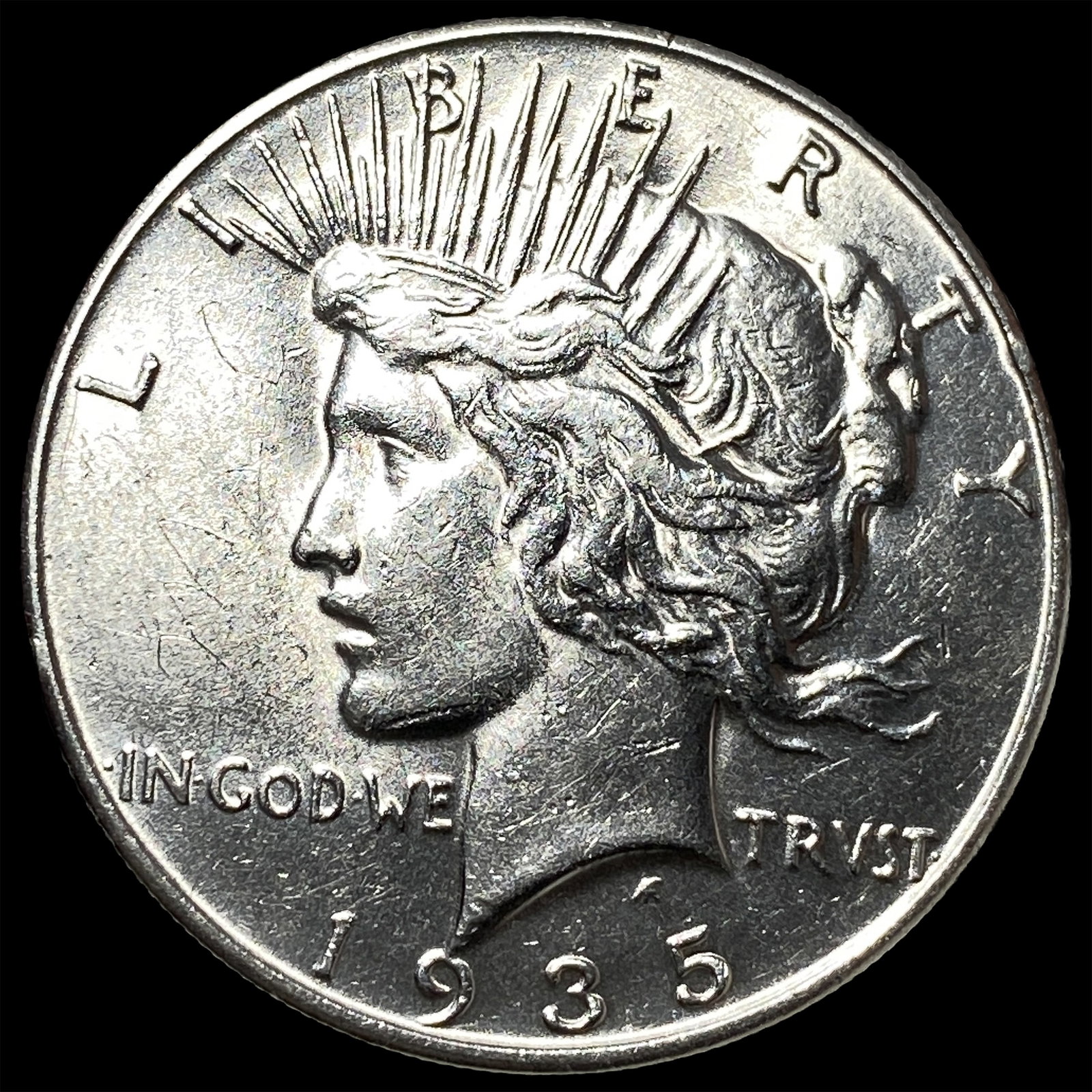 1935 Silver Peace Dollar UNCIRCULATED: 1935 Silver Peace Dollar UNCIRCULATED