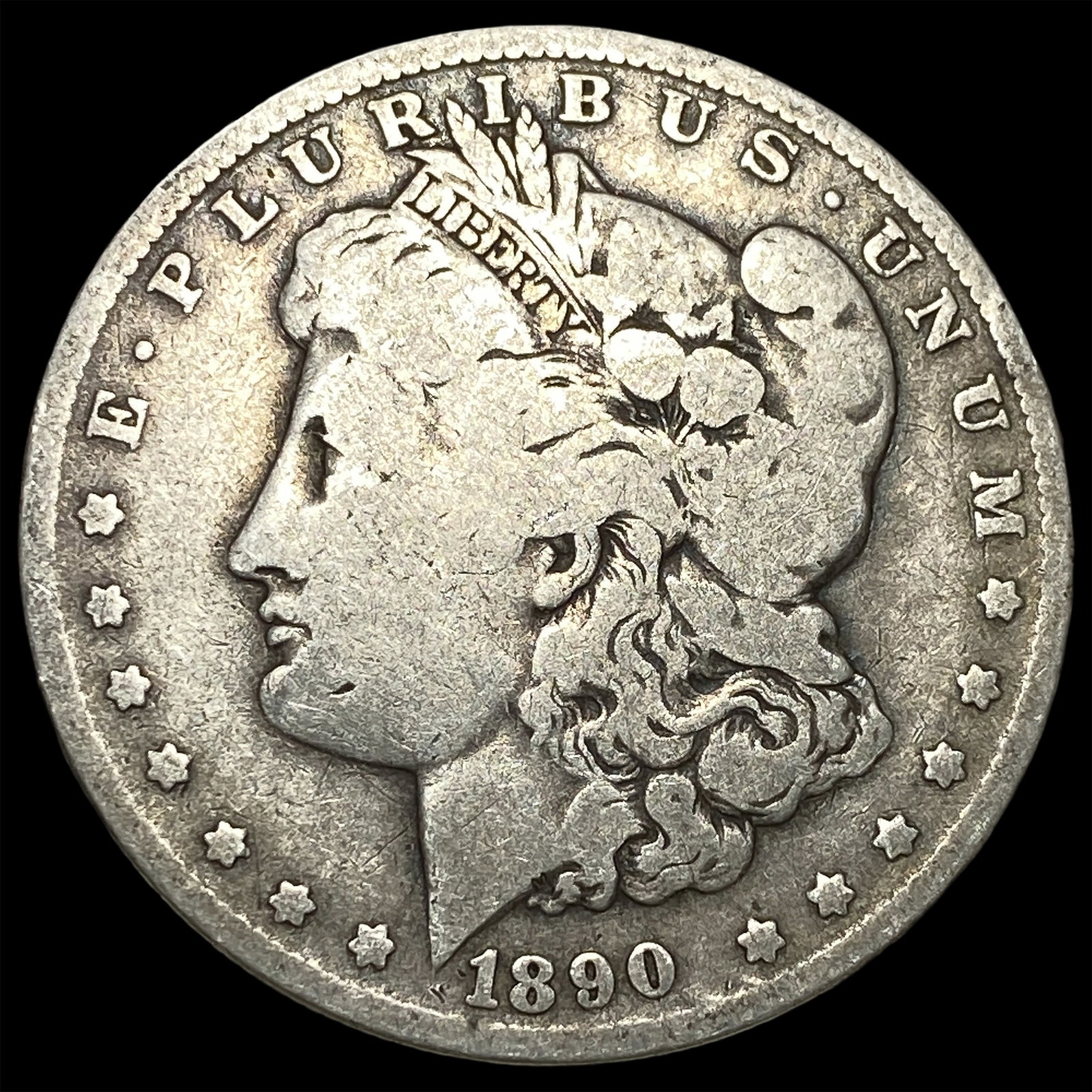 1890-O Silver Morgan Dollar NICELY CIRCULATED: 1890-O Silver Morgan Dollar NICELY CIRCULATED