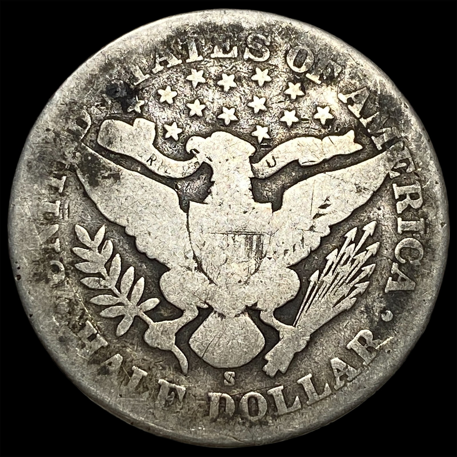 1900-S Silver Barber Half Dollar HIGH GRADE - 2