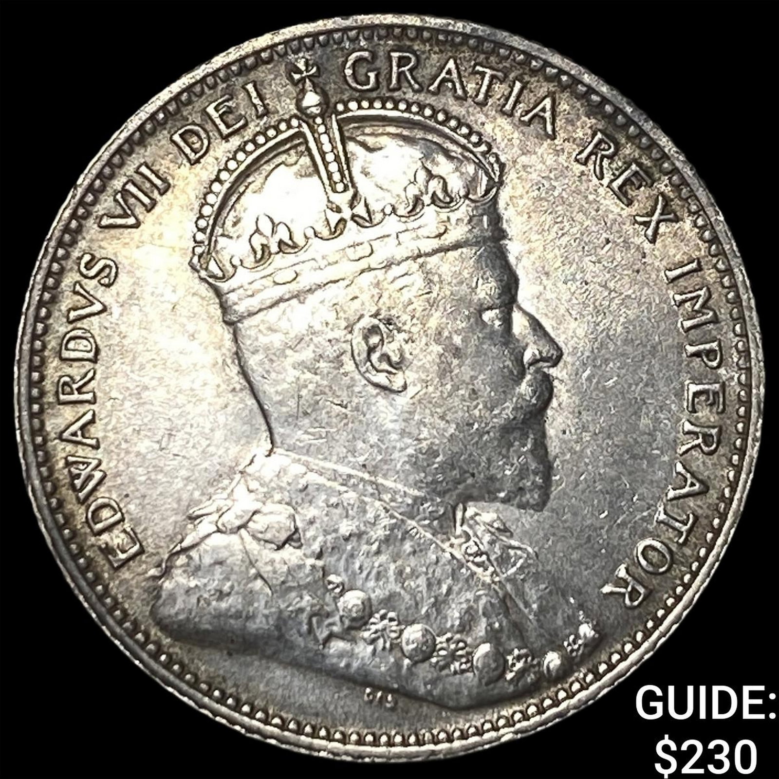 1902H Canada Silver 25 Cents: 1902H Canada Silver 25 Cents