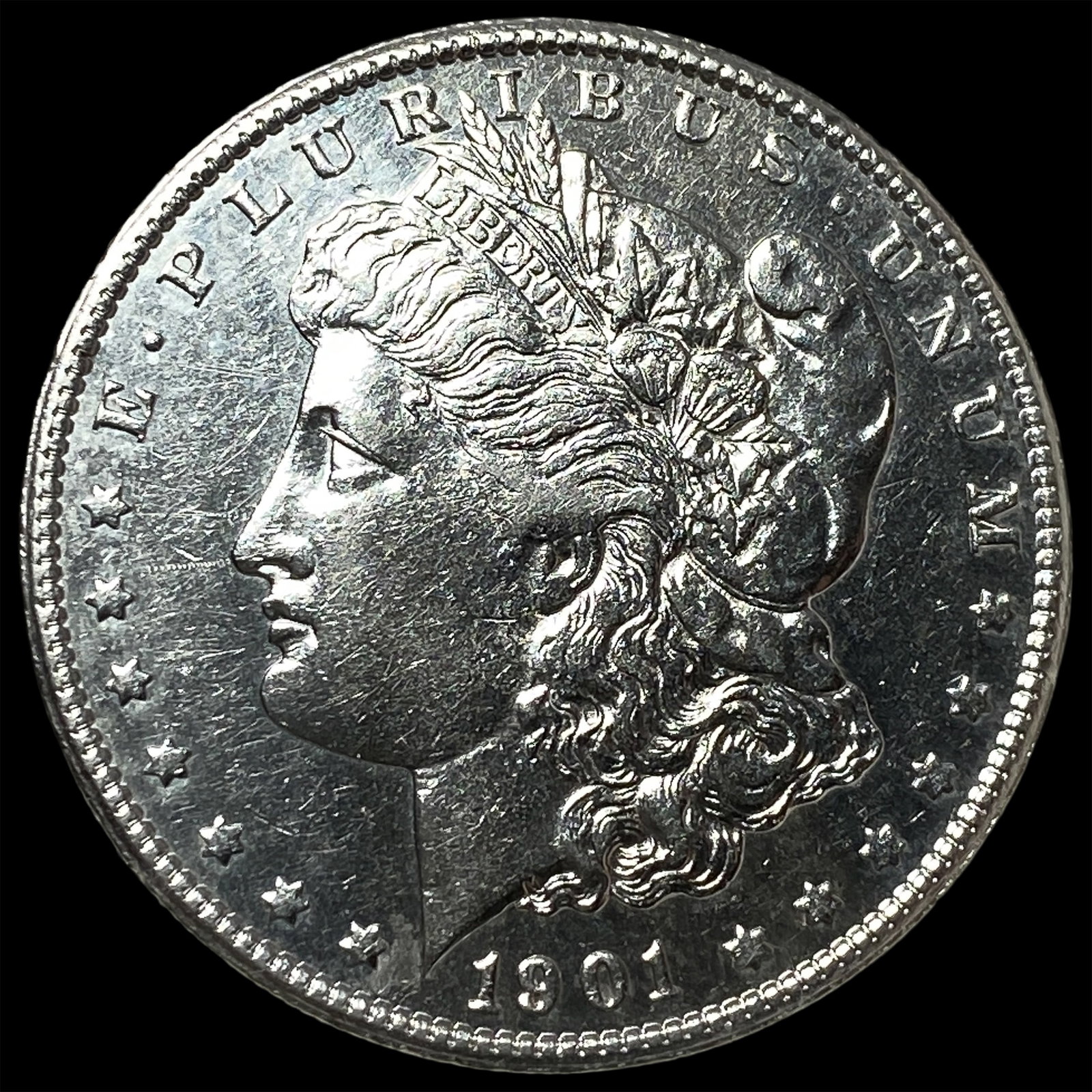 1901-S Silver Morgan Dollar UNCIRCULATED: 1901-S Silver Morgan Dollar UNCIRCULATED