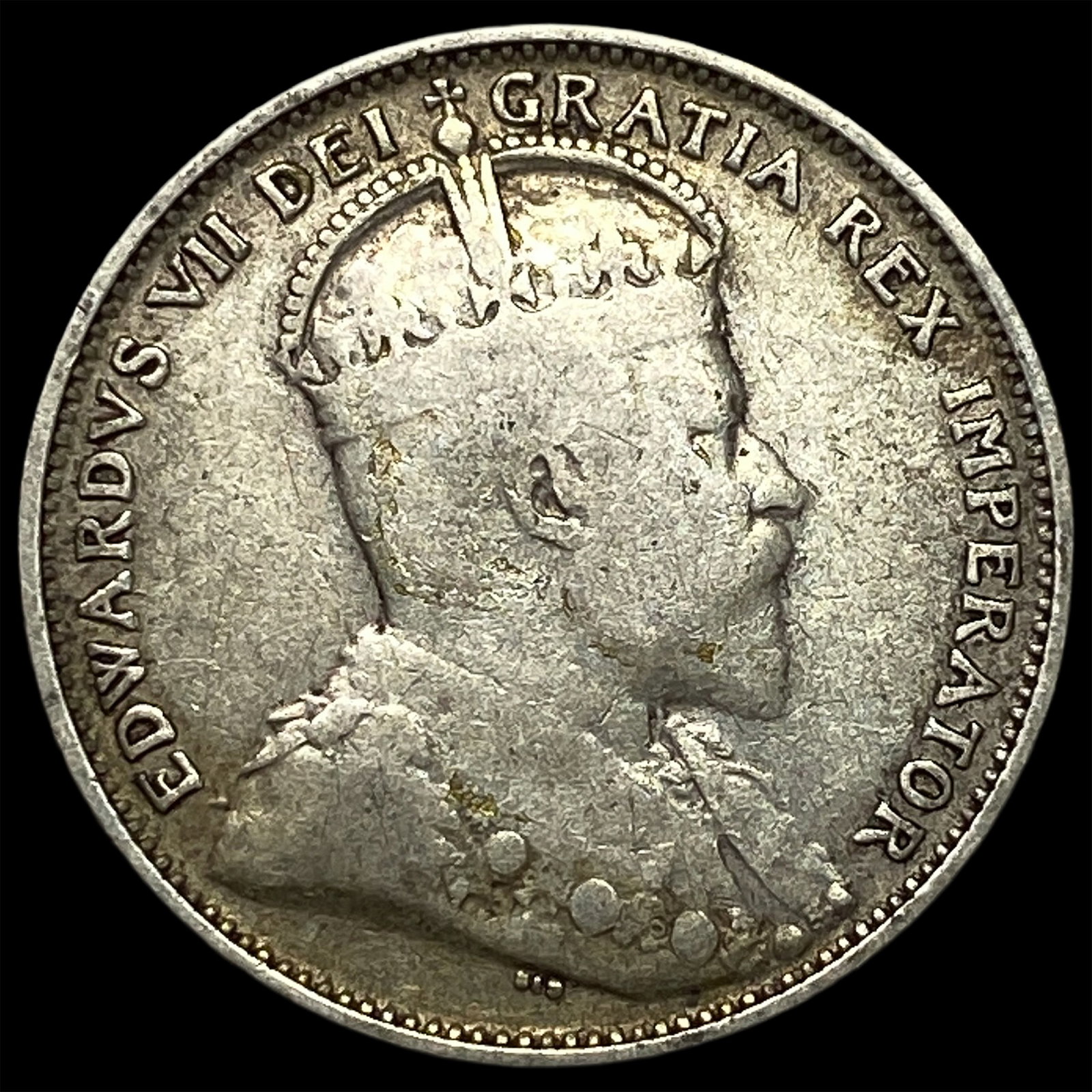 1904 Newfoundland Silver 20 Cents H Mint Mark NEARLY UNCIRCULATED: 1904 Newfoundland Silver 20 Cents H Mint Mark NEARLY UNCIRCULATED
